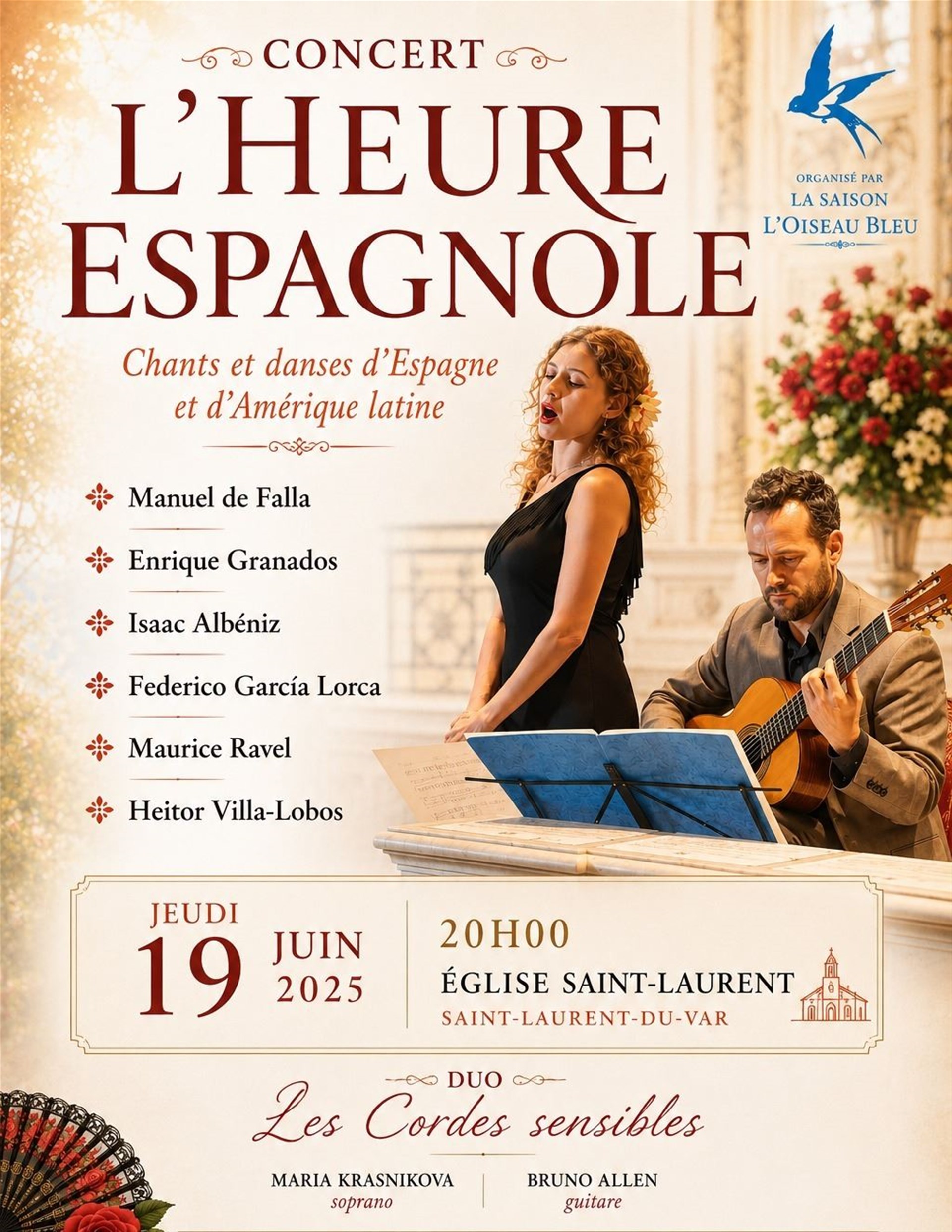 Concert l'Heure Espagnole