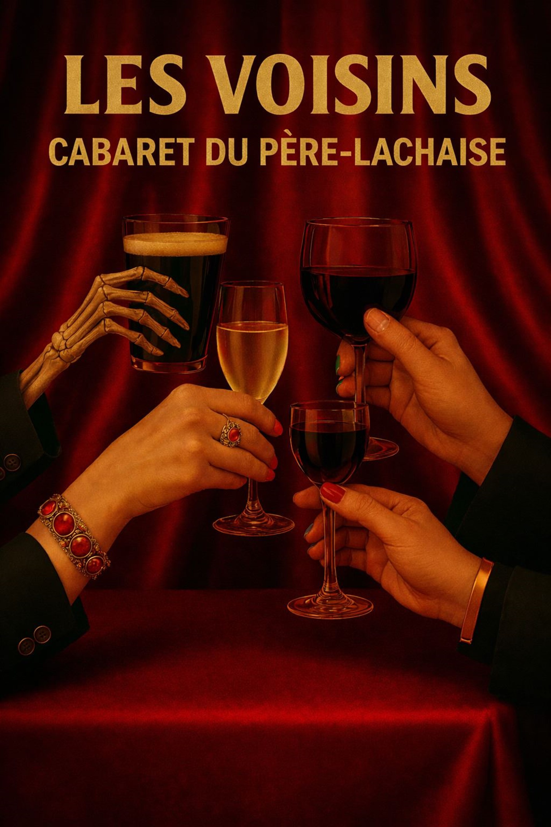 Les Voisins, cabaret des Déterrés du Père Lachaise