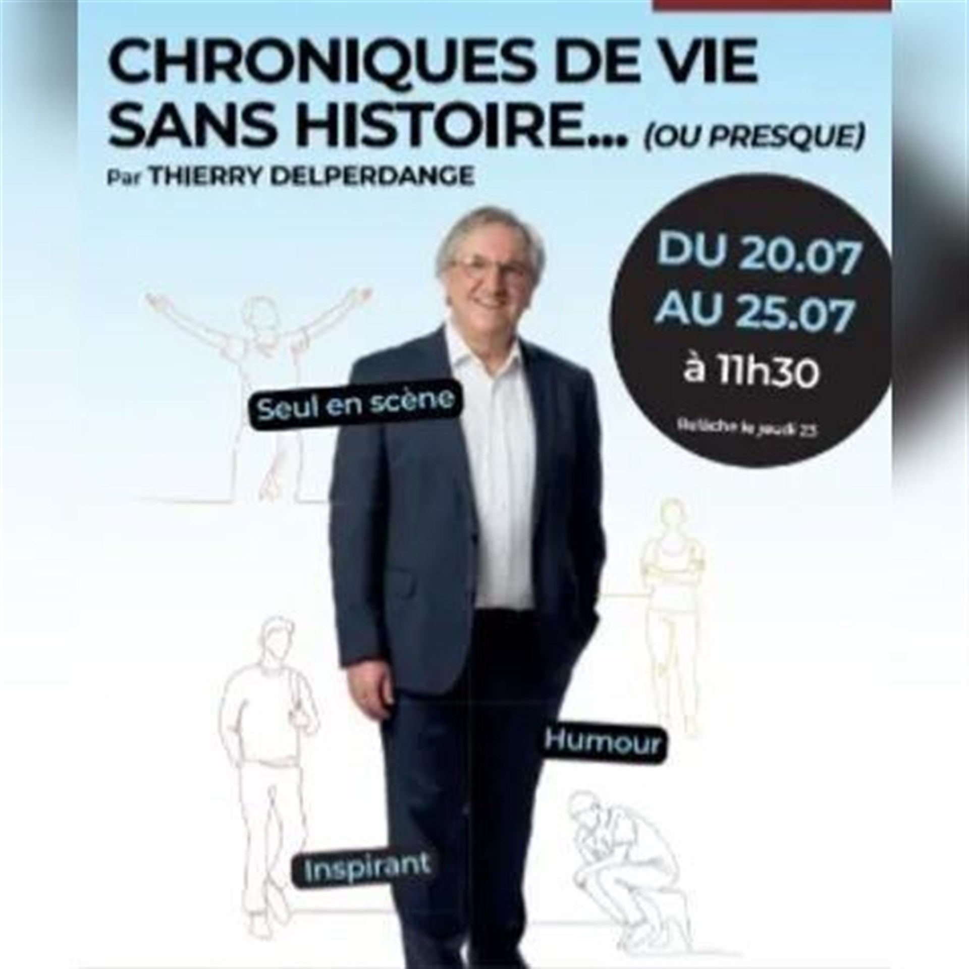 Thierry Delperdange dans Chroniques de vie sans histoire (ou presque)