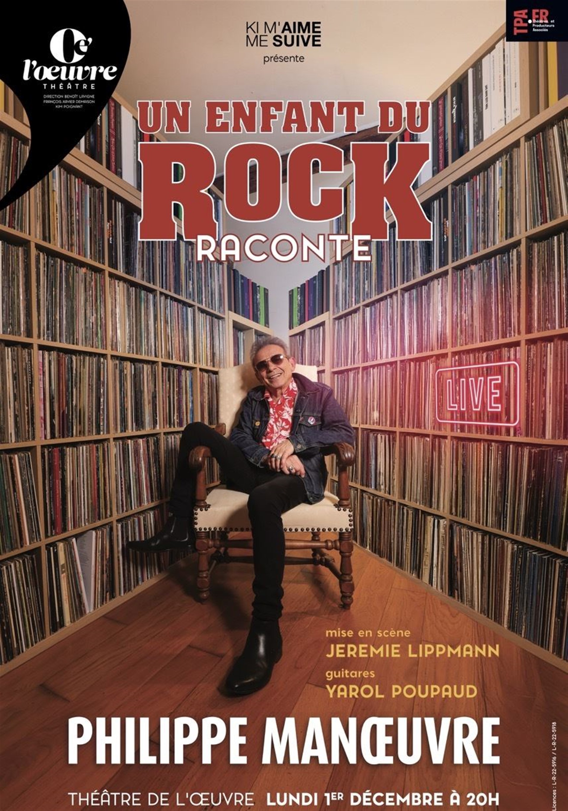 Un enfant du rock raconte avec Philippe Manoeuvre