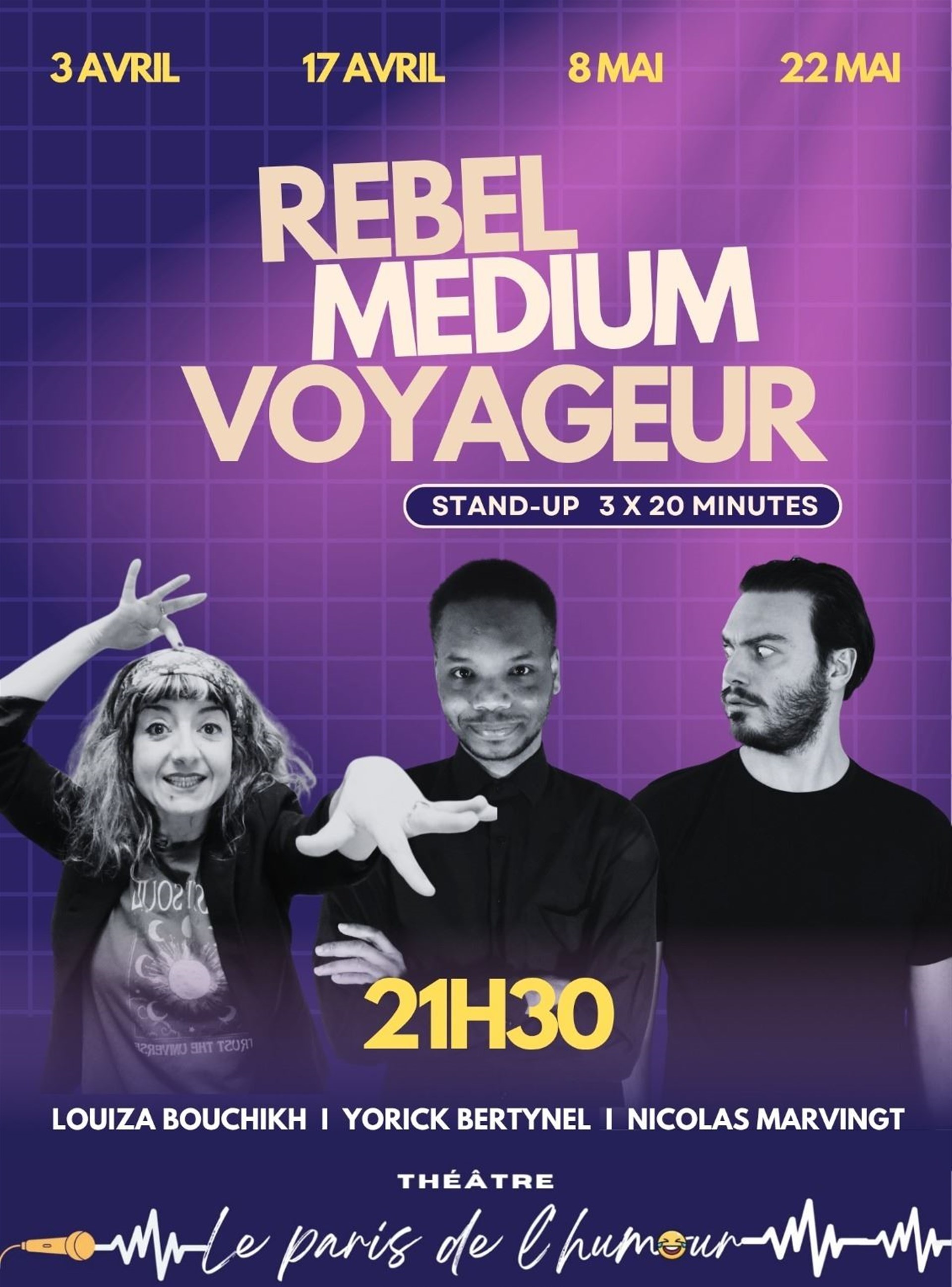Rebel, medium, voyageur