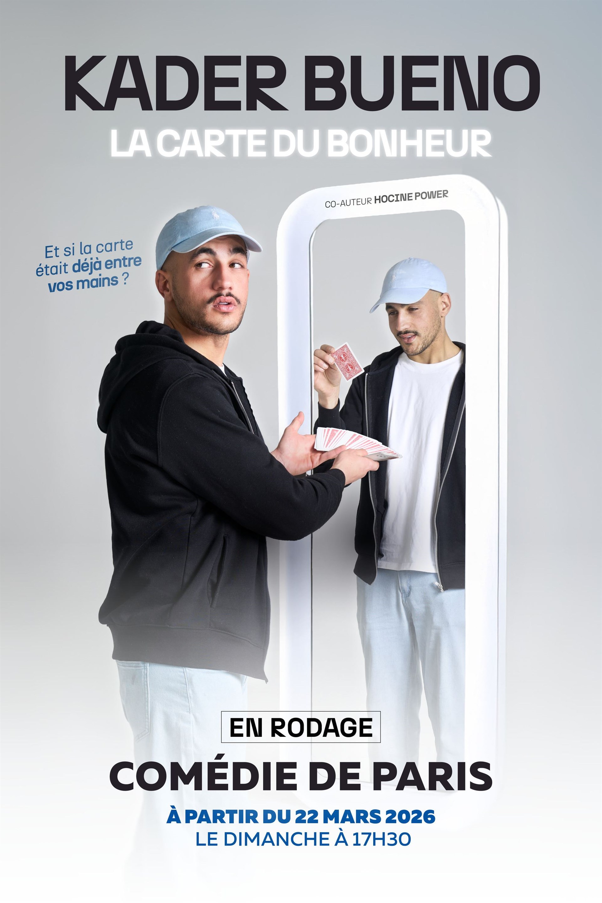 Kader Bueno dans La carte du bonheur