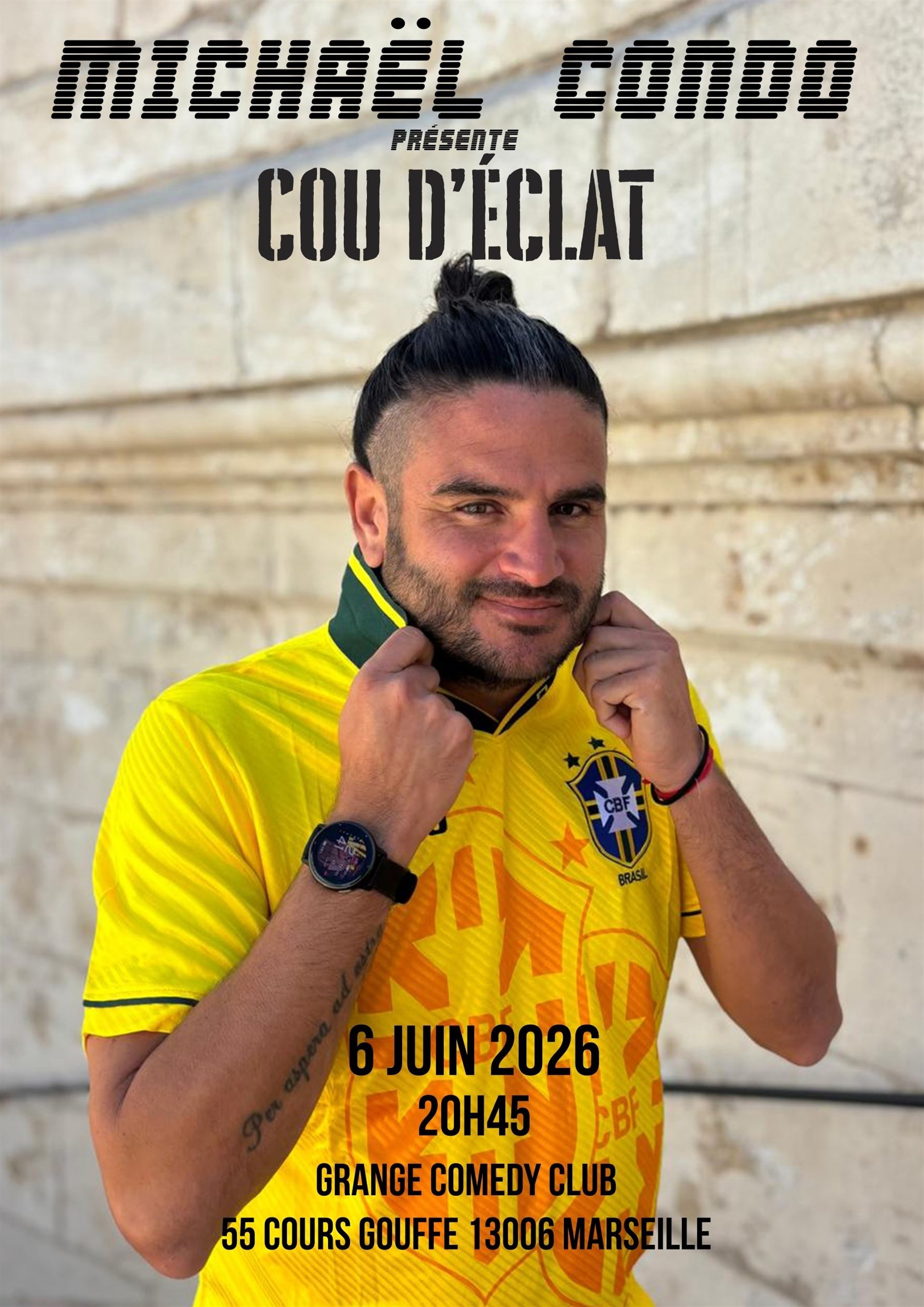 Michael Condo dans Cou d'éclat