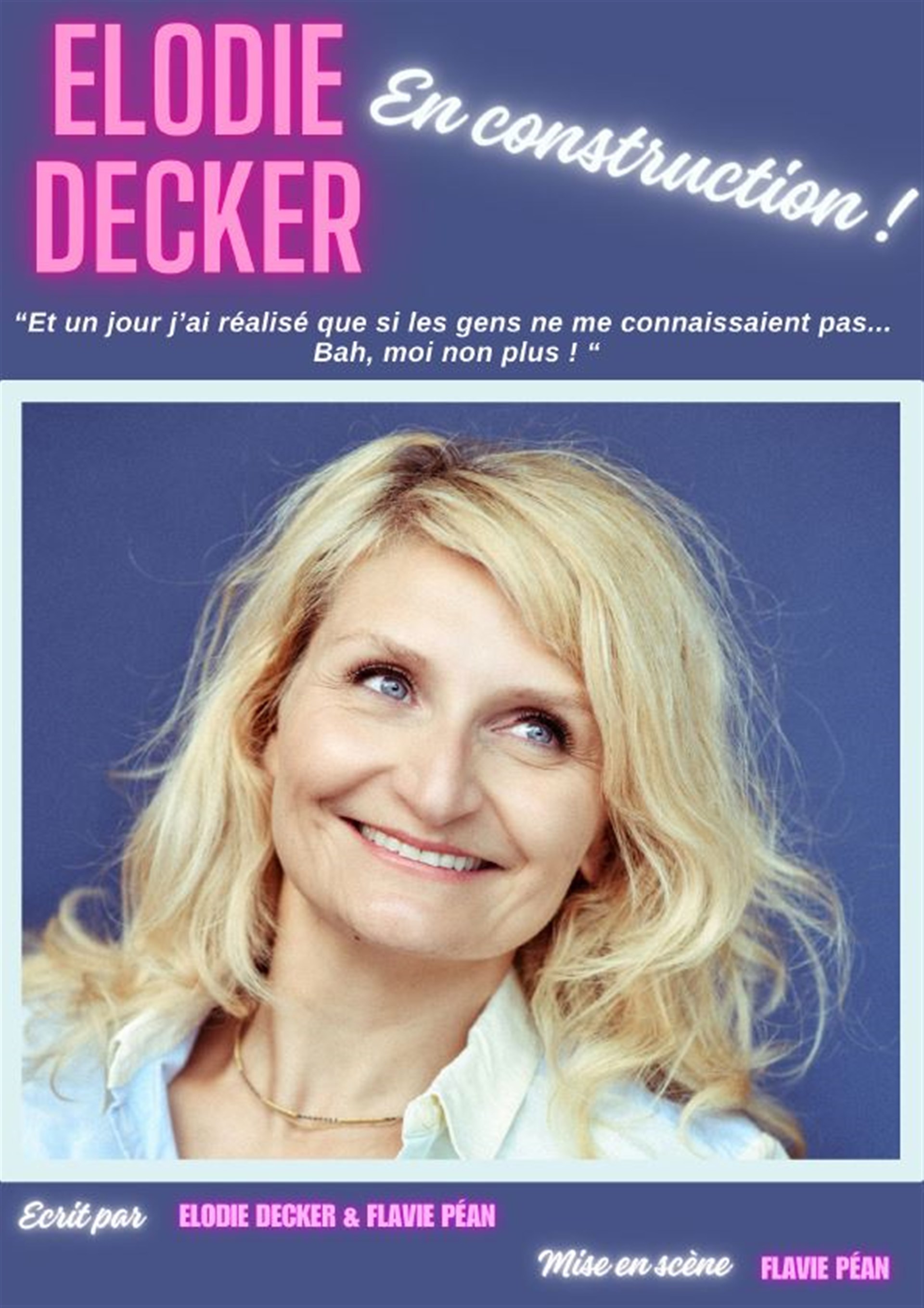 Élodie Decker dans En construction