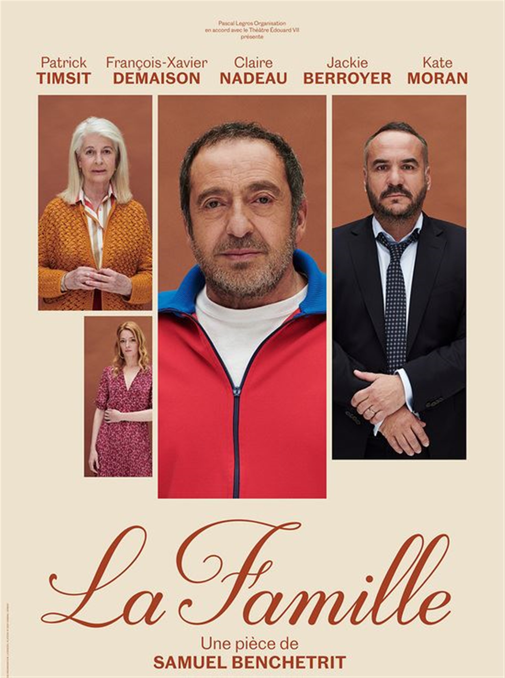 La famille   avec Patrick Timsit, François-Xavier Demaison et Claire Nadeau