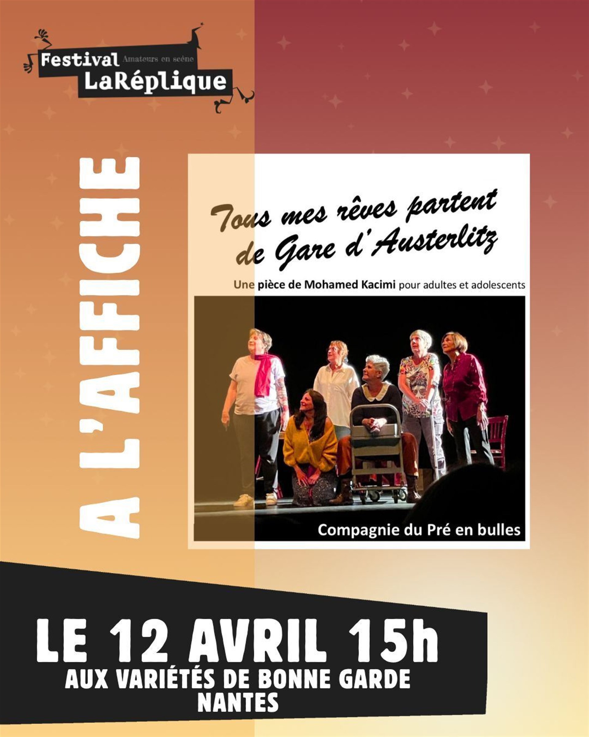 Tous mes rêves partent de gare d'Austerlitz