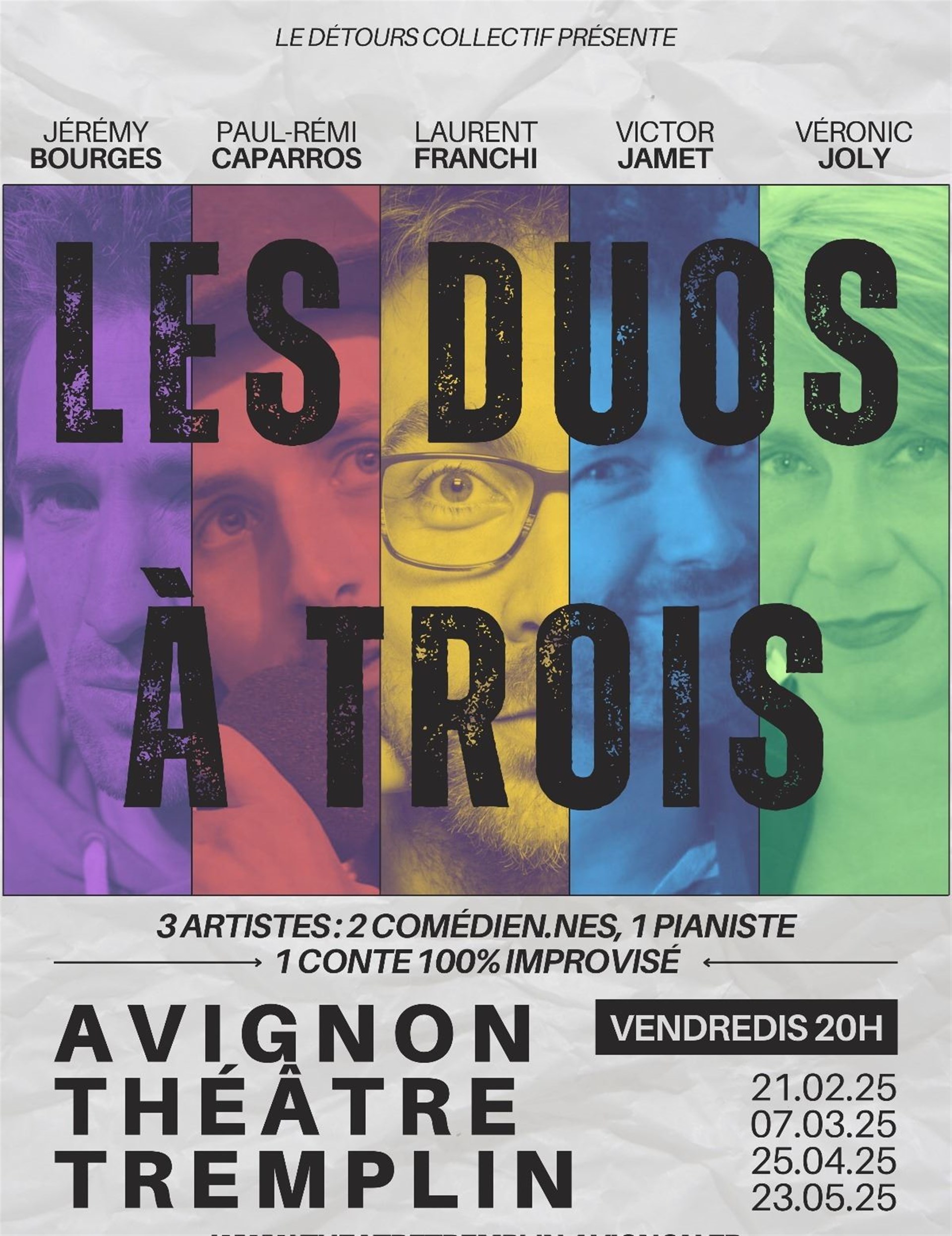 Les duos à trois