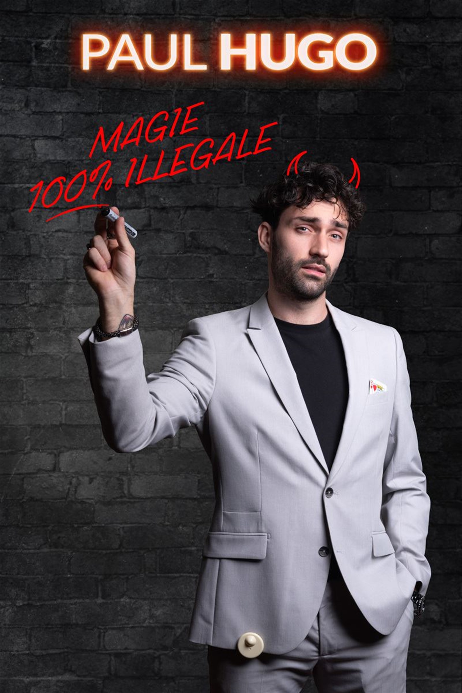 Paul Hugo dans Magie 100 % illégale