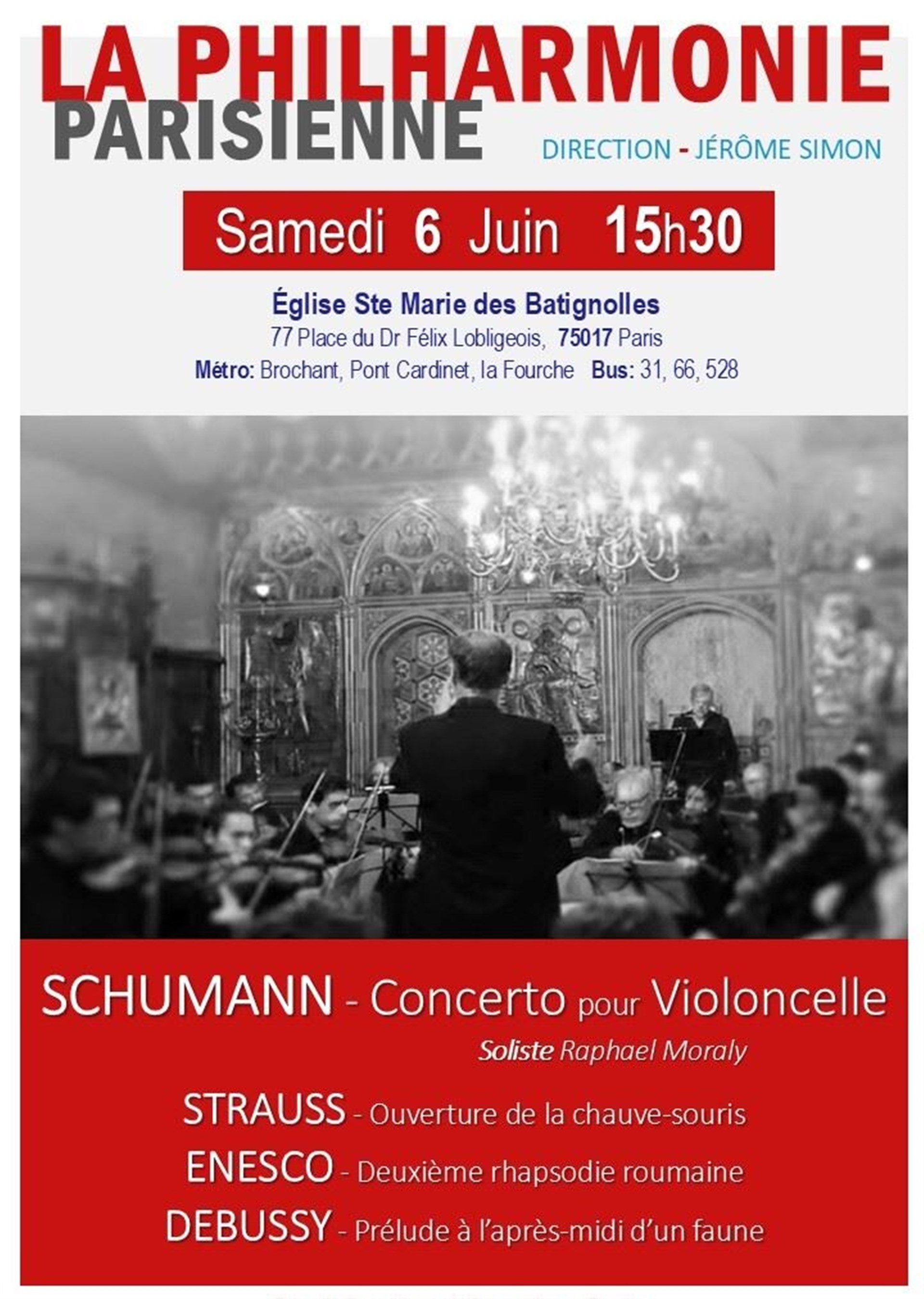 Schumann : Concerto pour Violoncelle & Orchestre