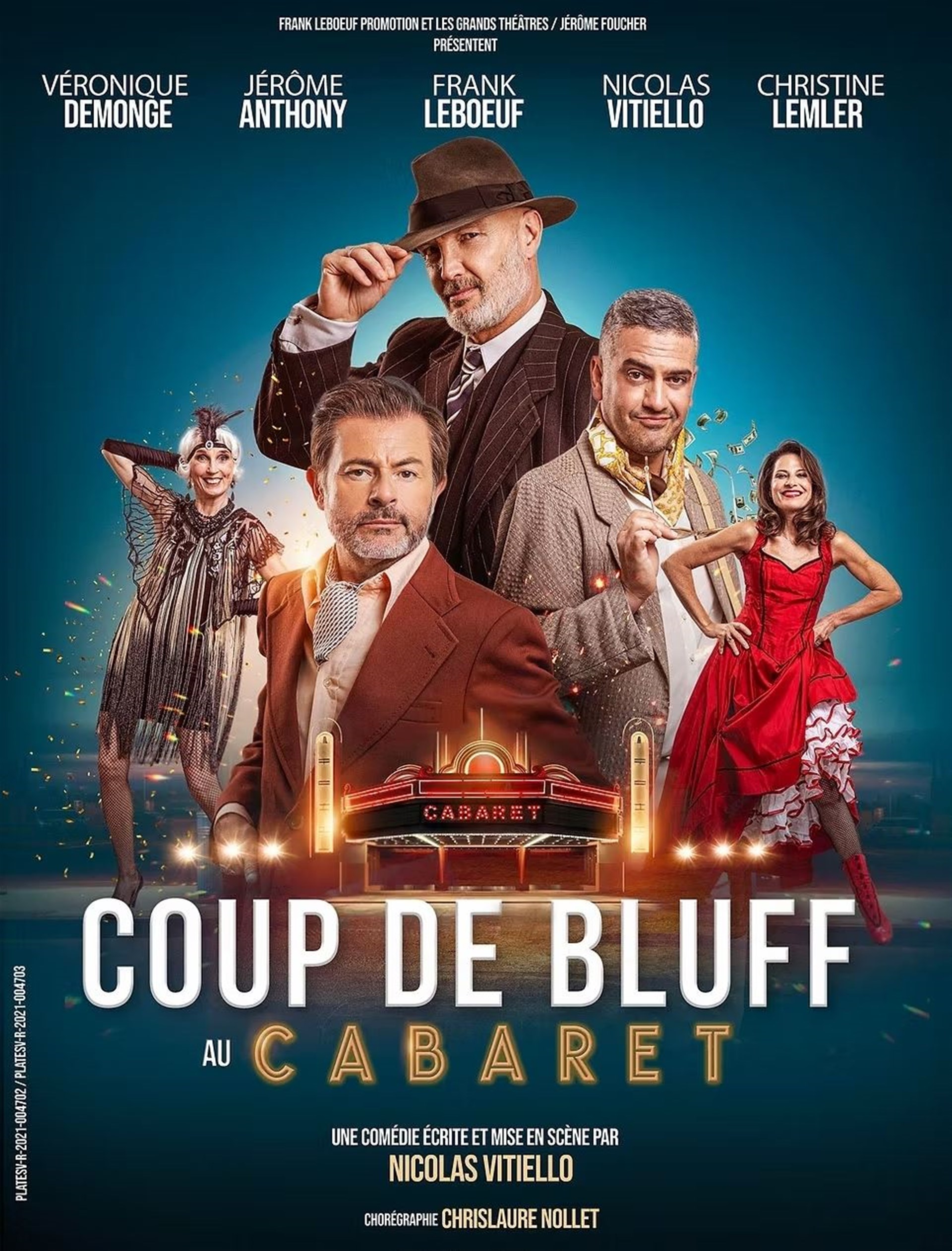 Coup de bluff au cabaret   avec Frank Leboeuf et Jérôme Anthony