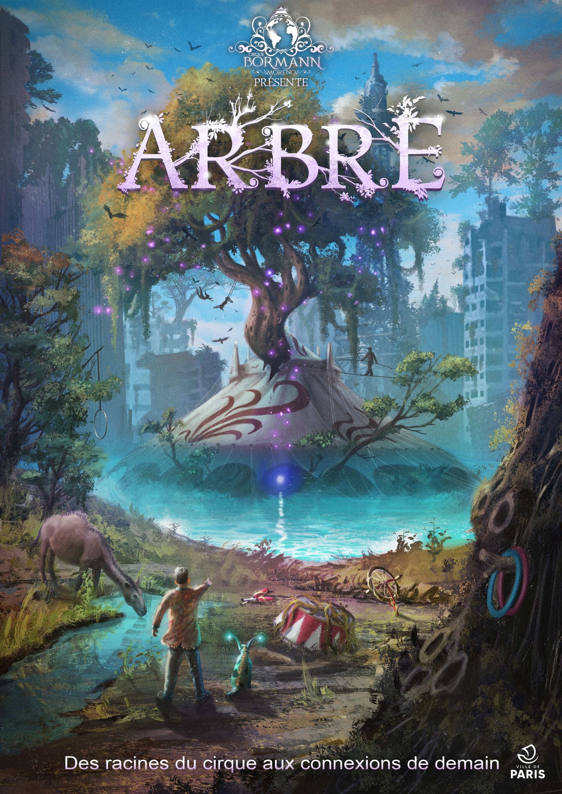 Arbre par le Cirque Théâtre Bormann