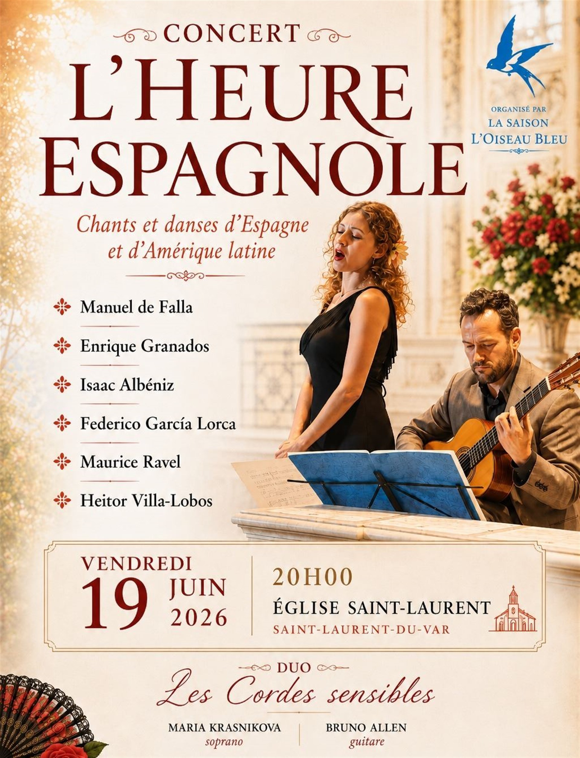 Concert l'Heure Espagnole