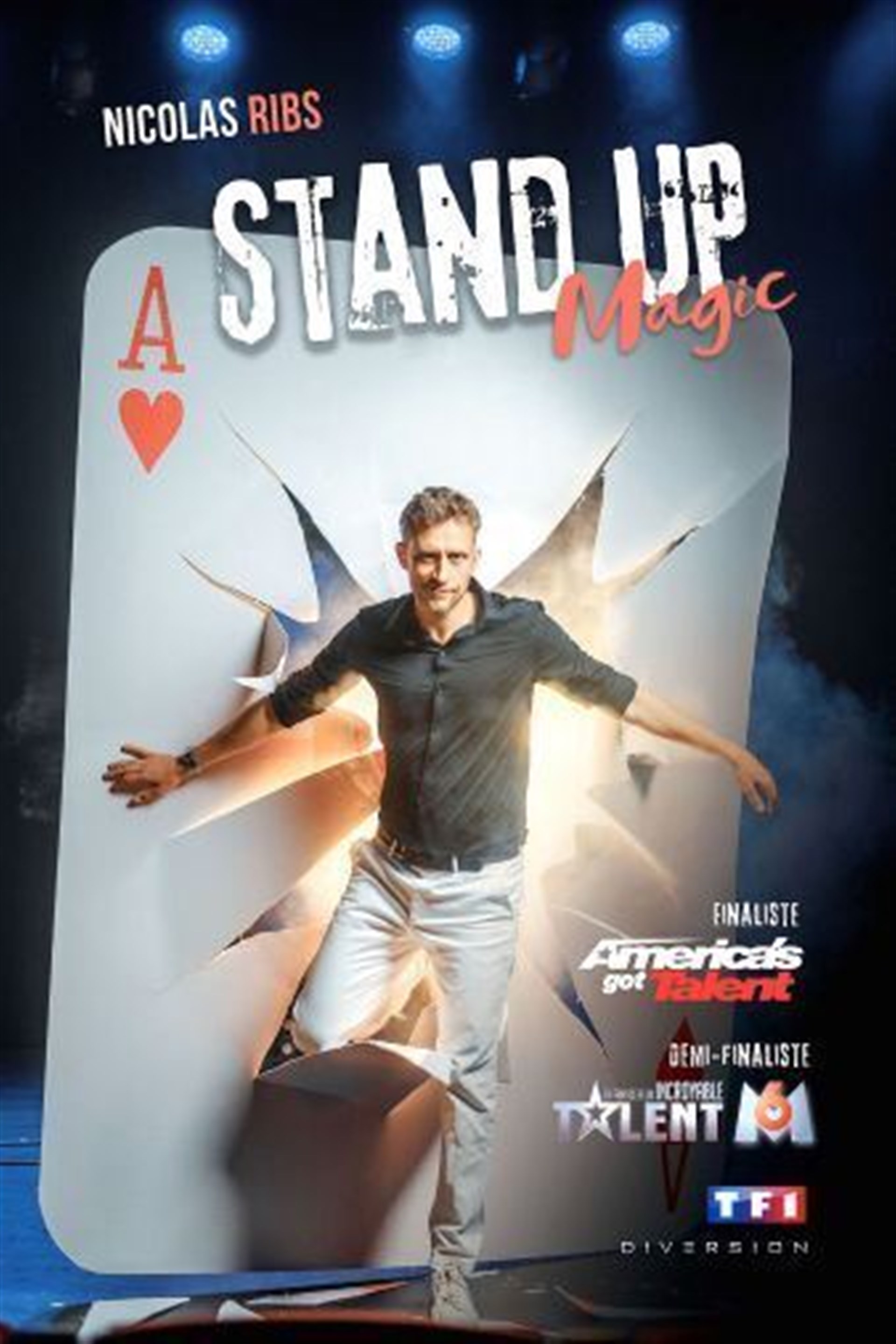 Nicolas Ribs dans Stand Up Magic