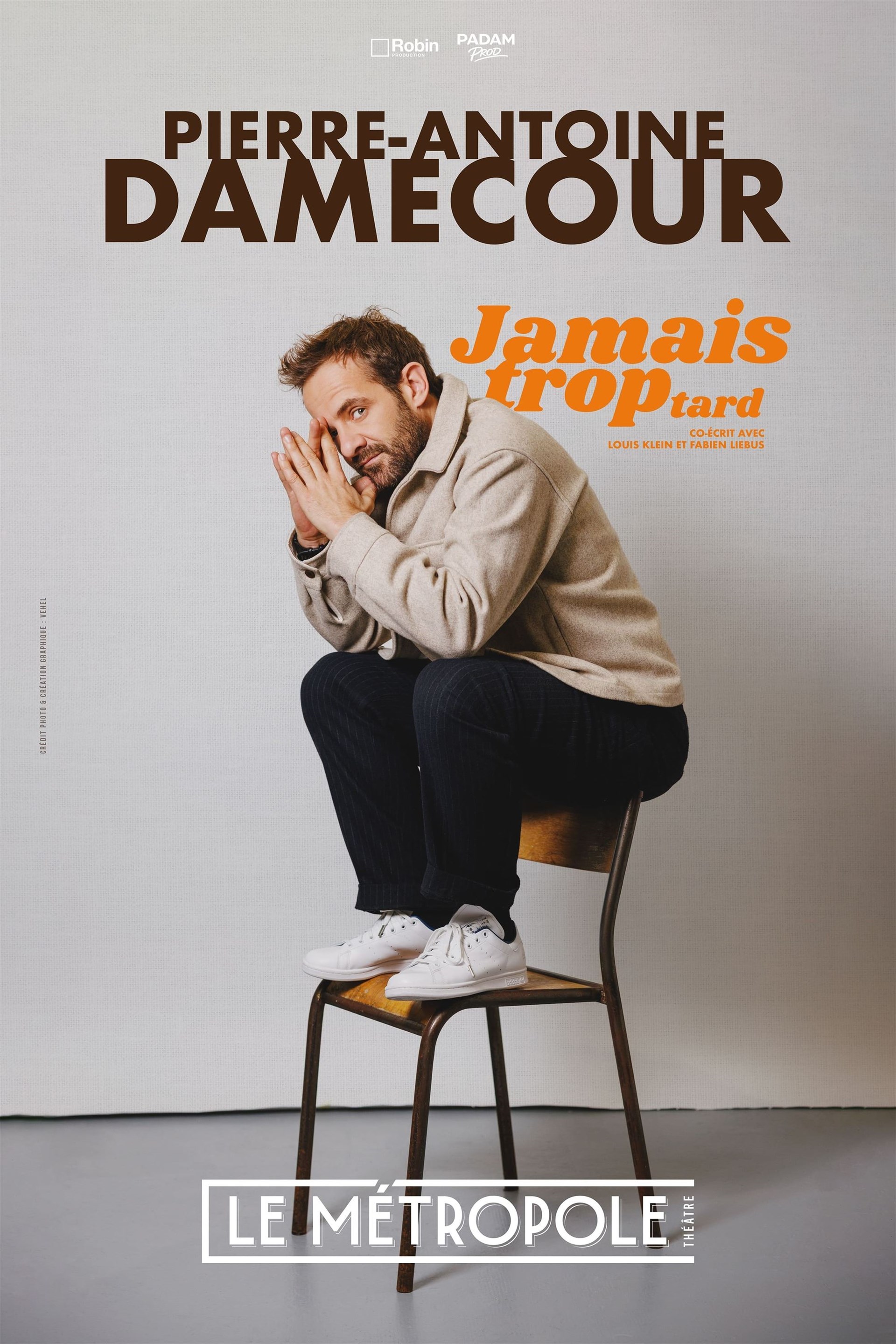 Pierre-Antoine Damecour dans Jamais trop tard