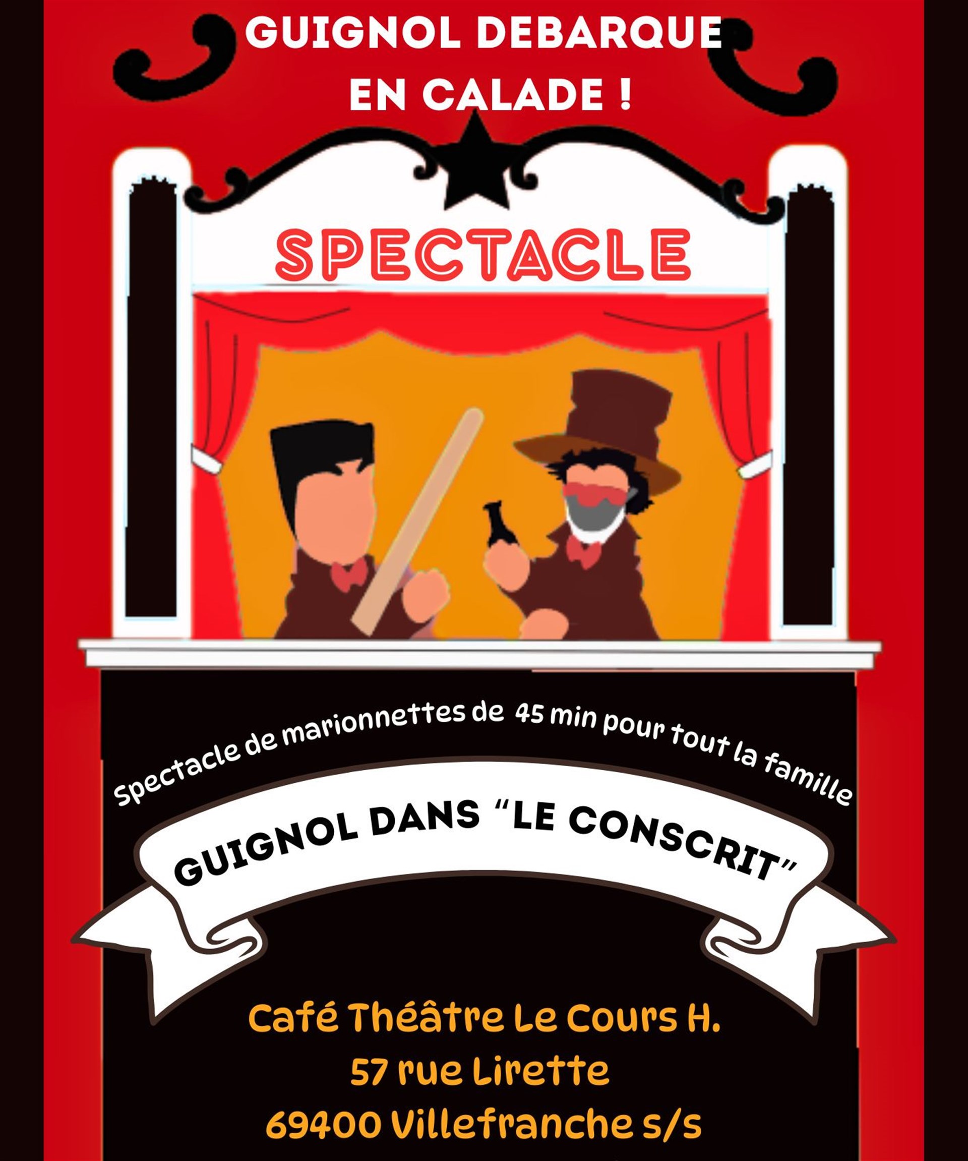 Guignol dans : Le Conscrit