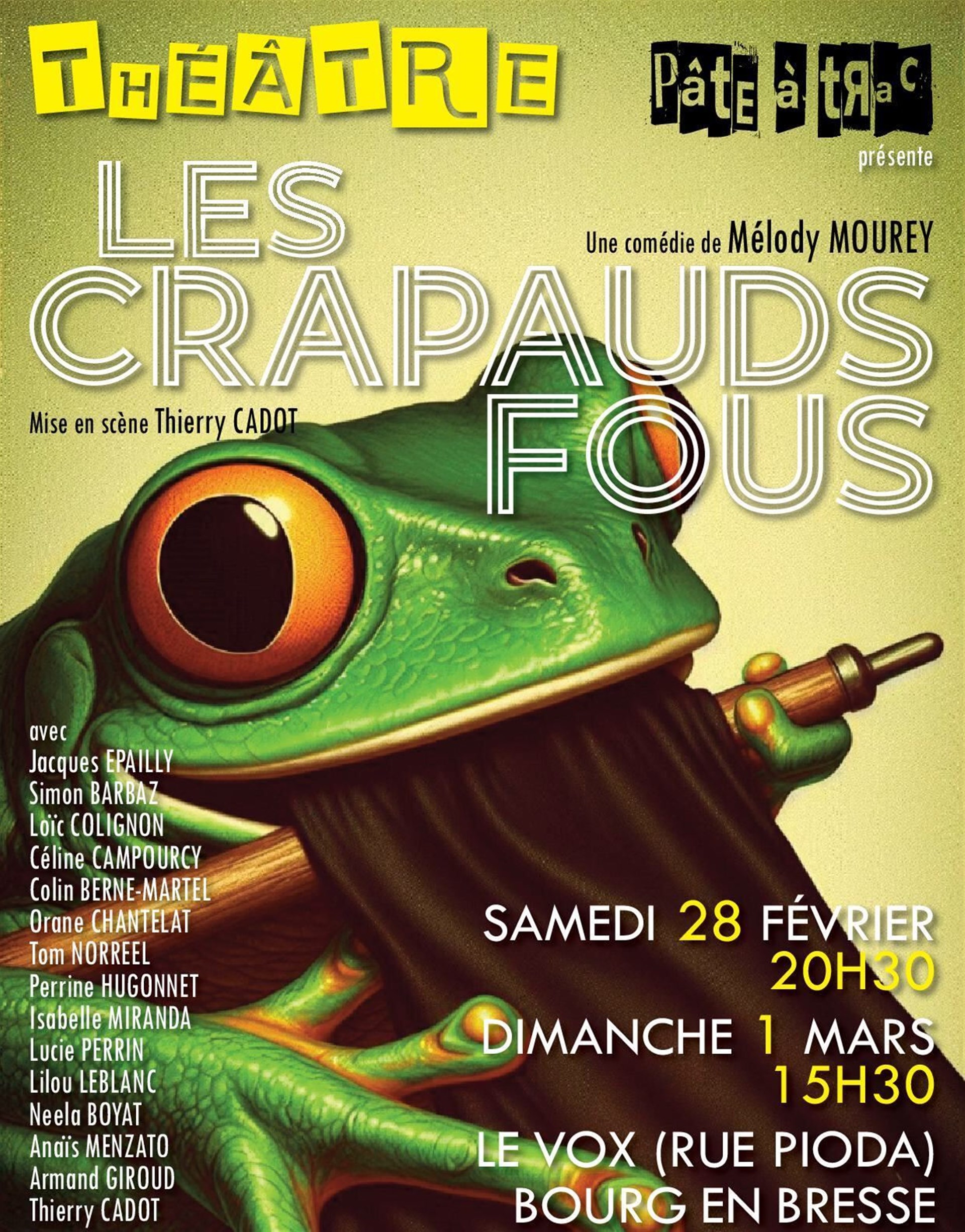 Les crapauds fous