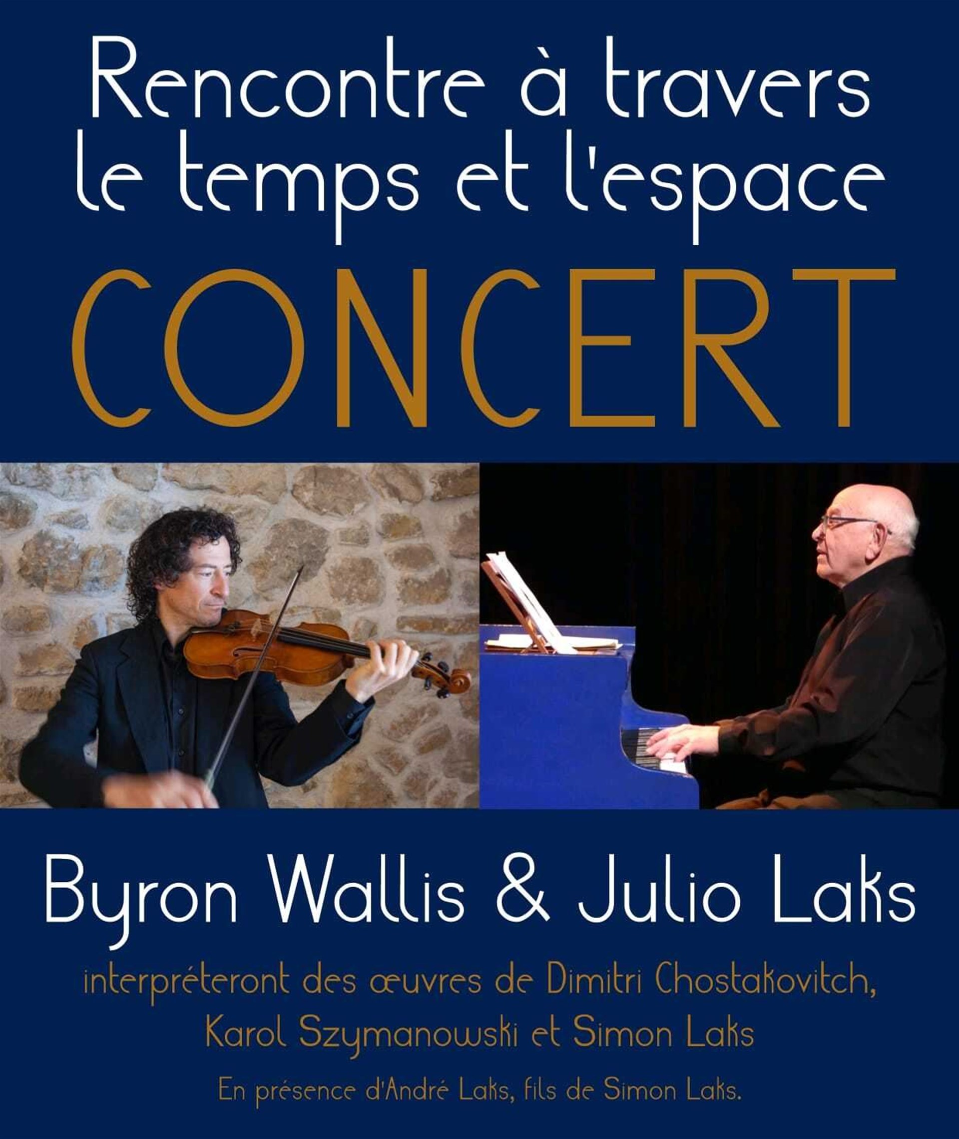 Byron Wallis & Julio Laks en concert