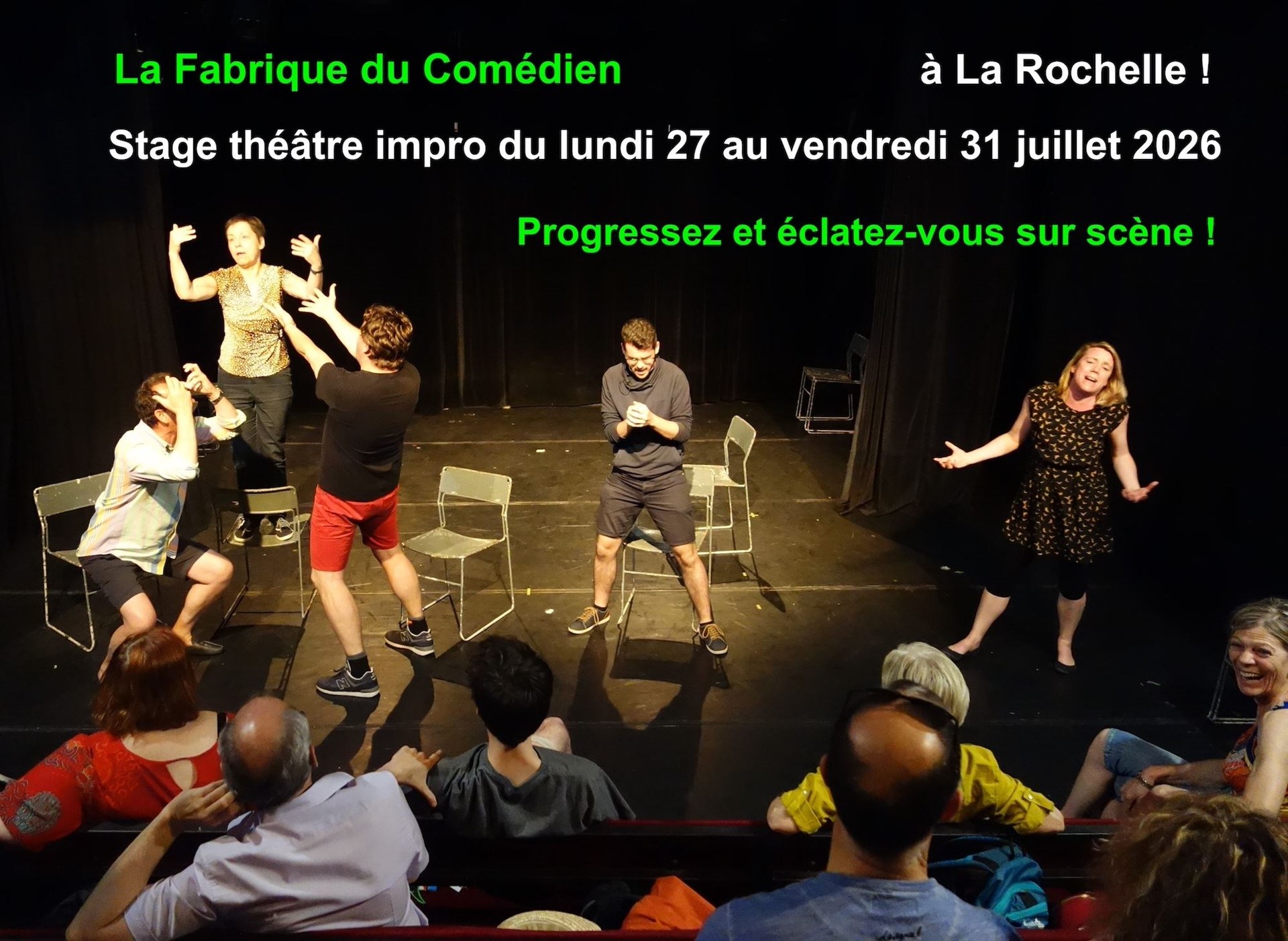 Stage improvisation été
