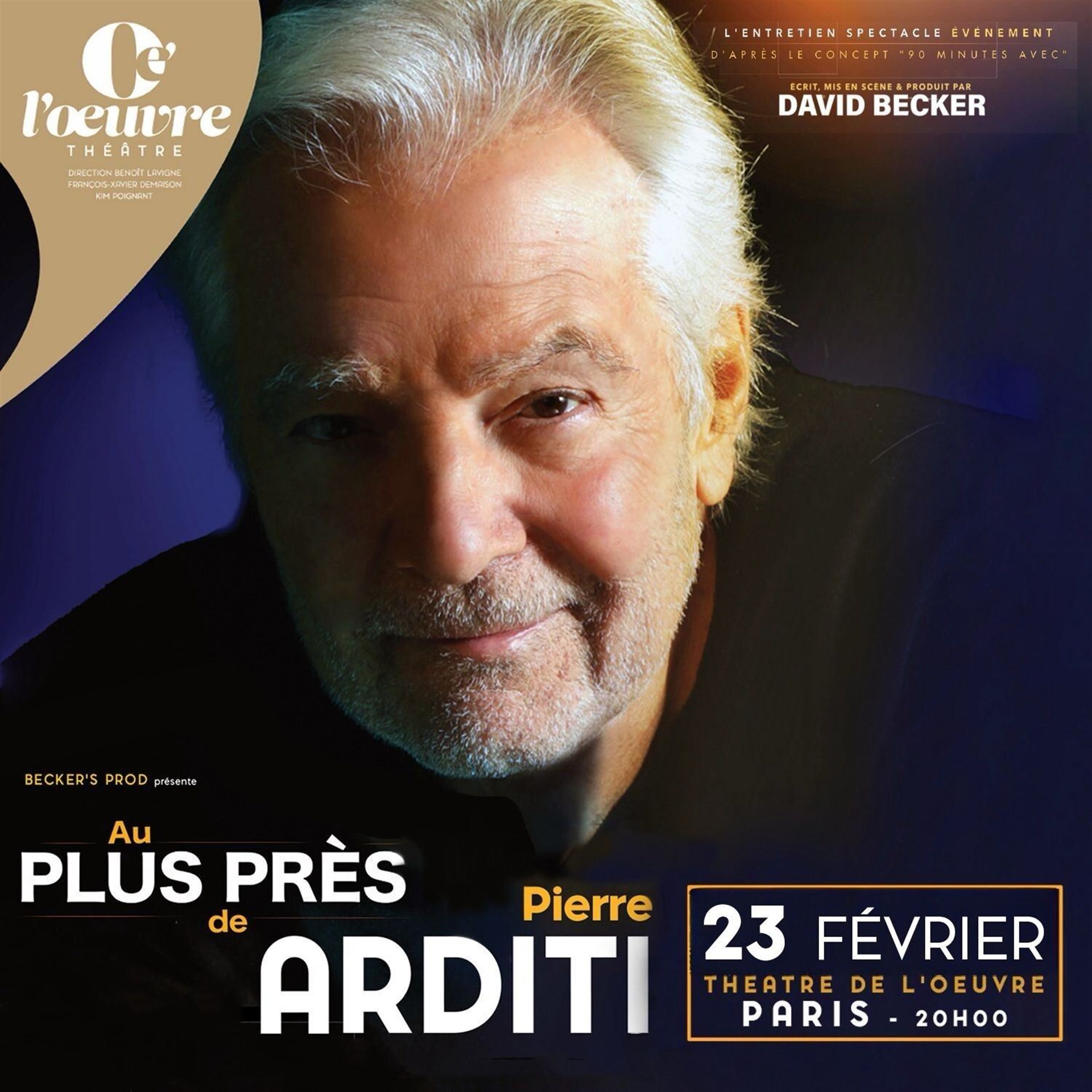 Au plus près de Pierre Arditi