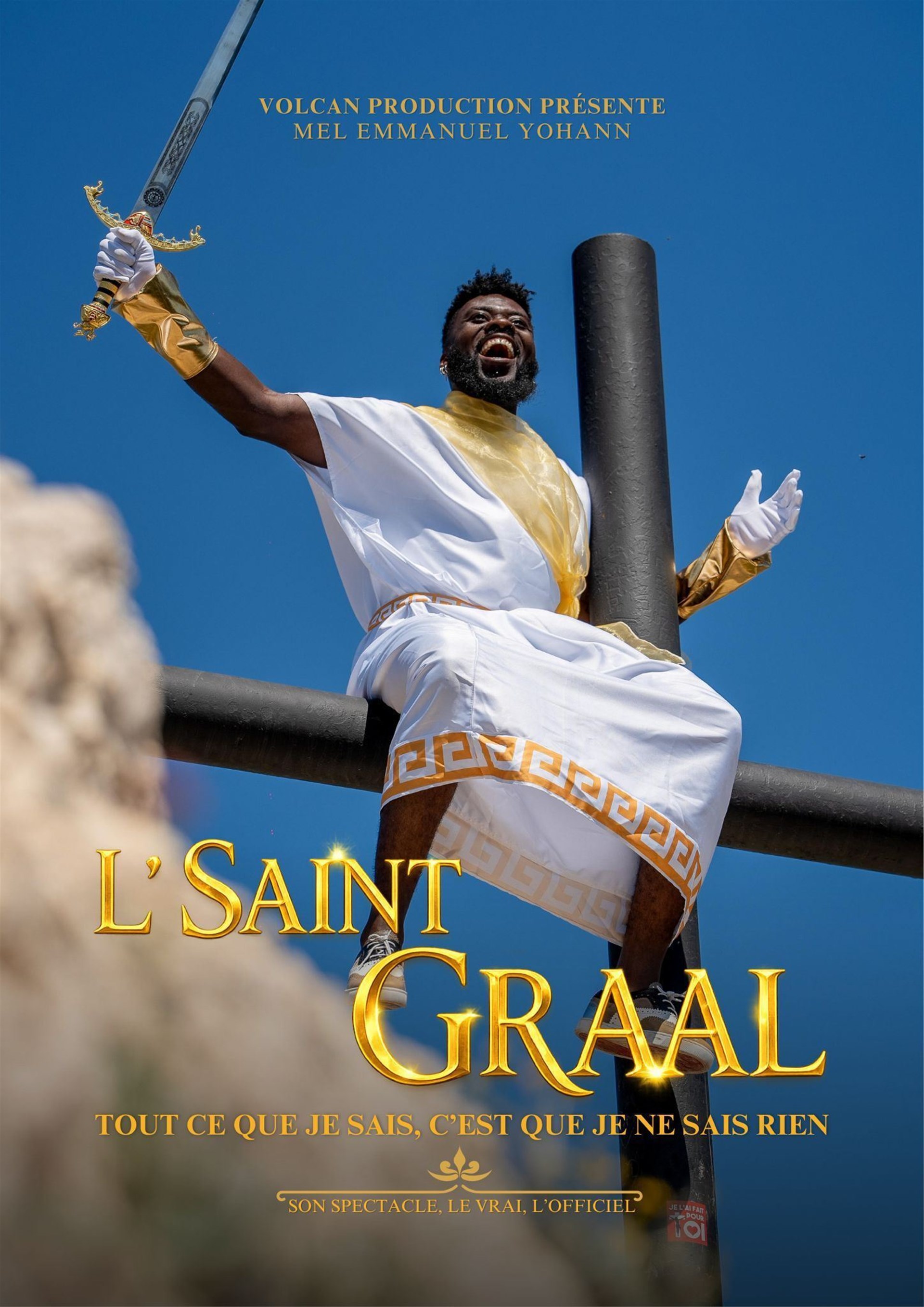 Mel Emmanuel Yohann Messi dans Le Saint Graal