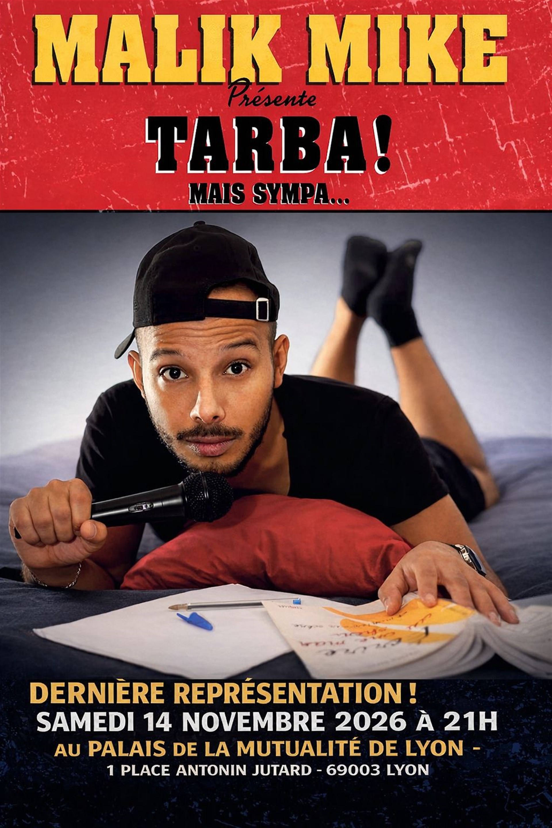 Malik Mike dans Tarba Mais Sympa