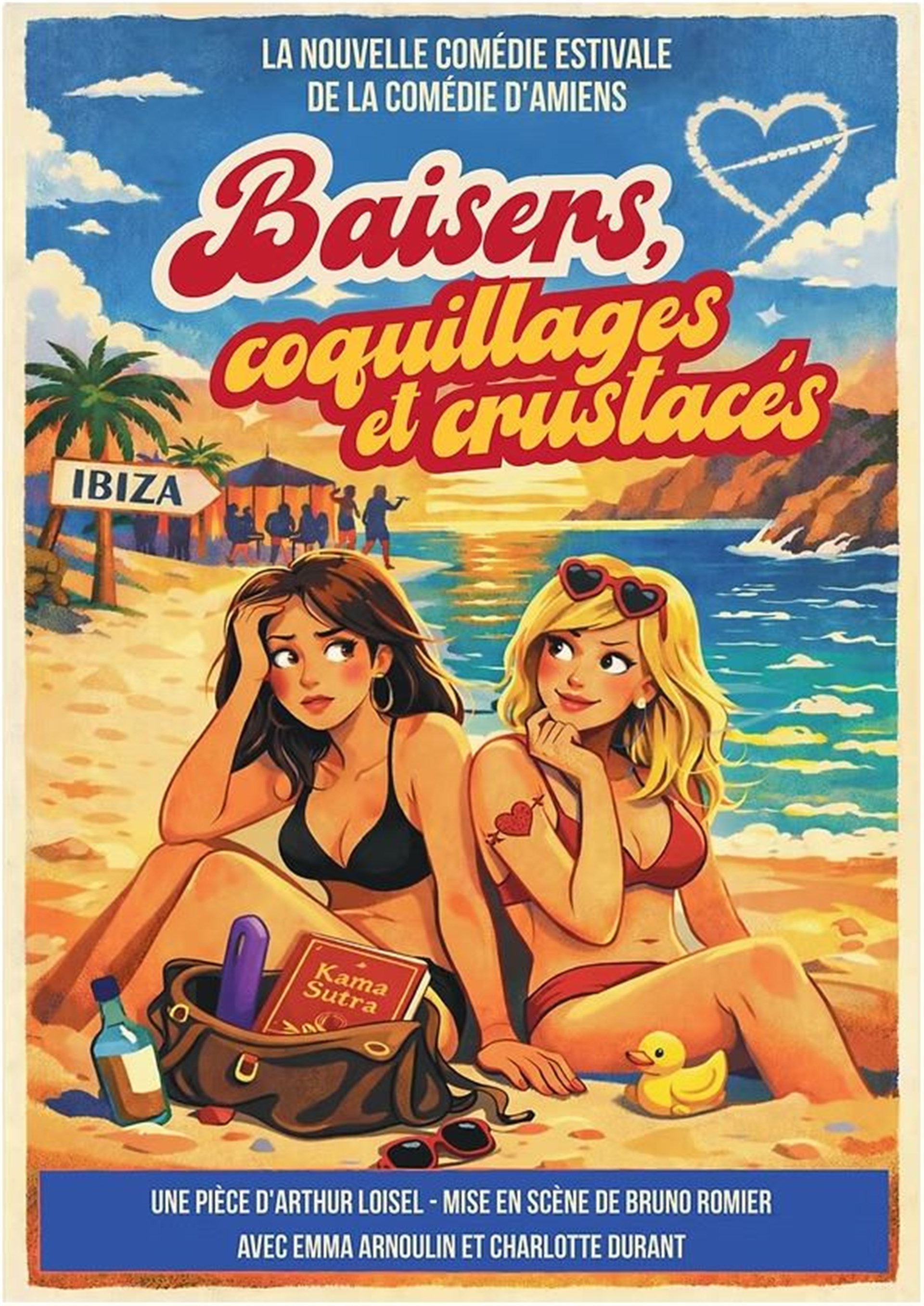 Baisers, coquillages et crustacés