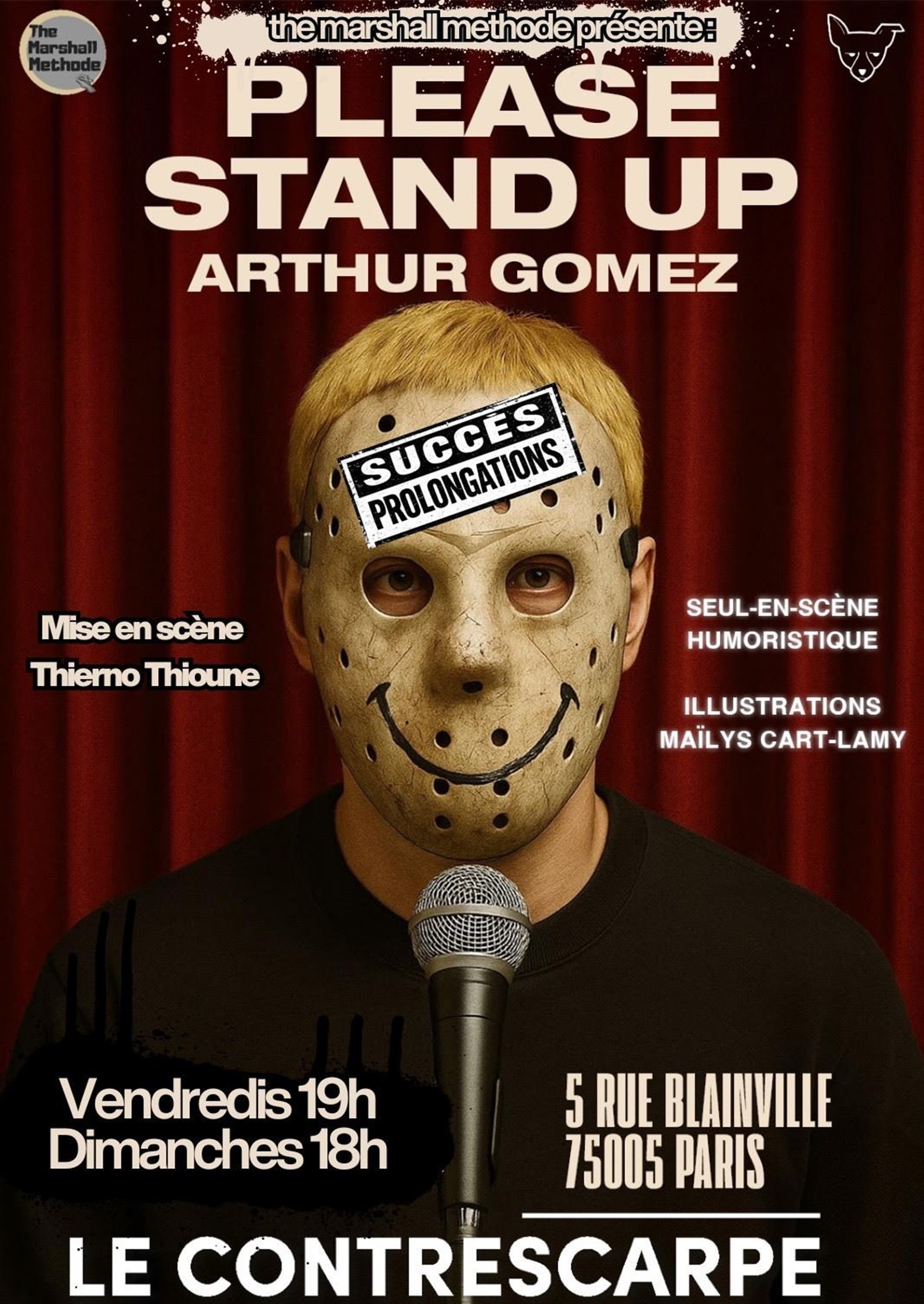 Arthur Gomez dans Please stand up