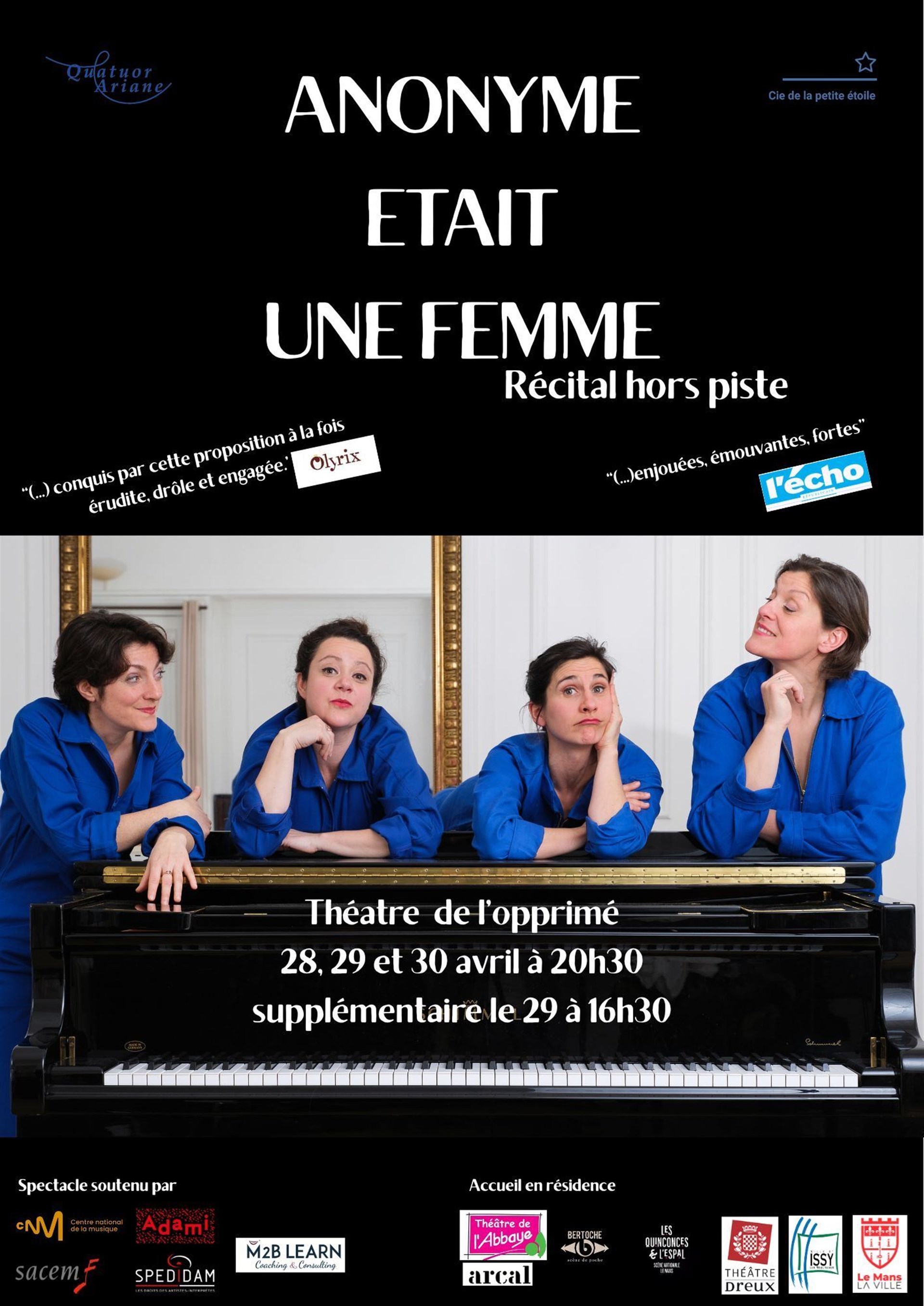 Anonyme était une femme