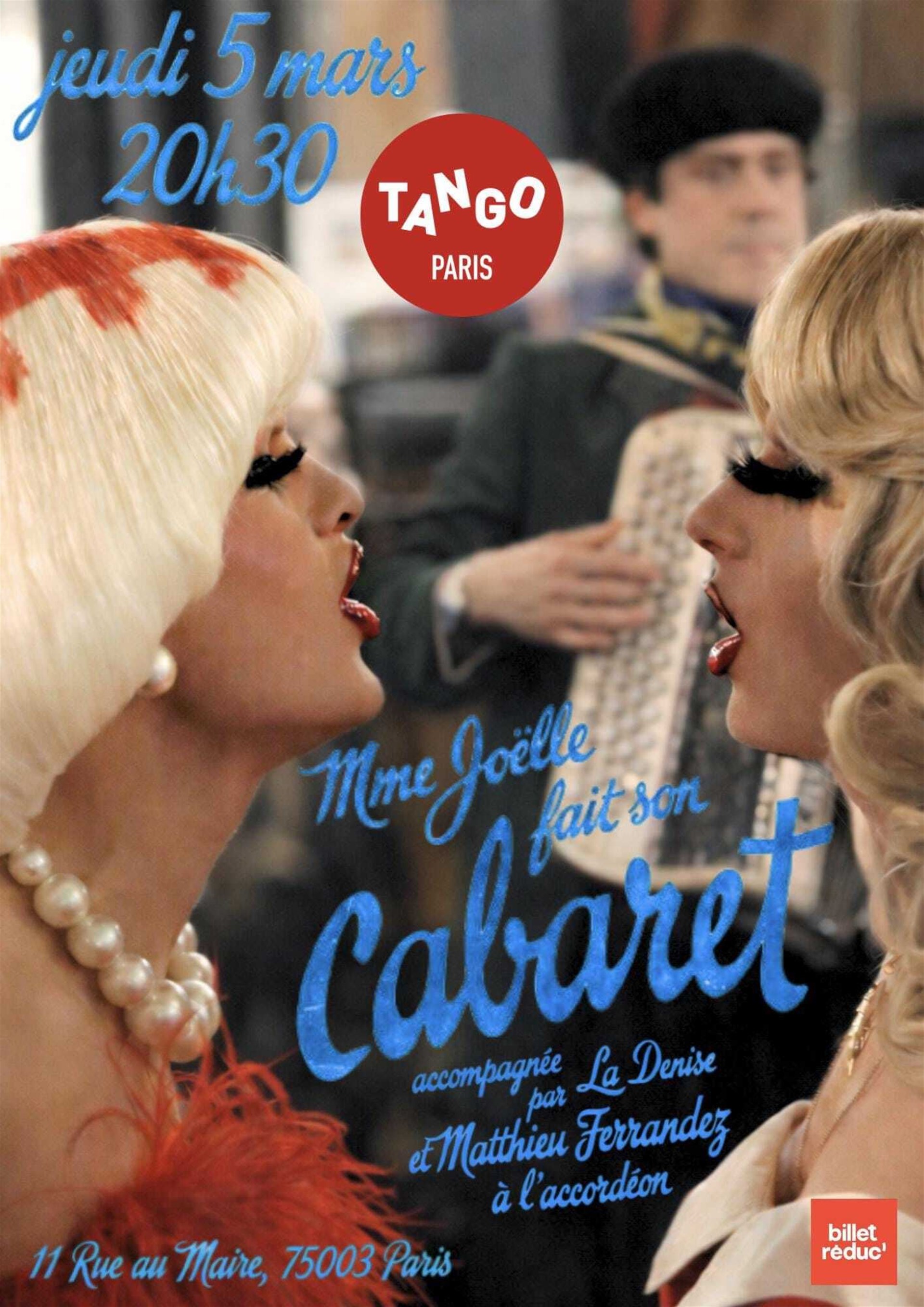Madame Joëlle fait son cabaret