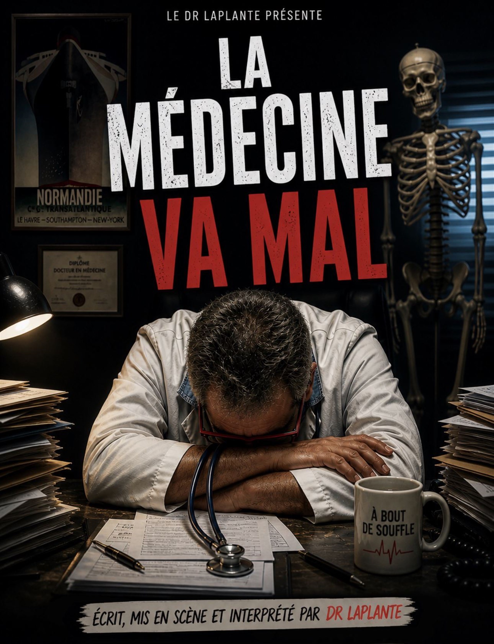 Dr Laplante dans La médecine va mal