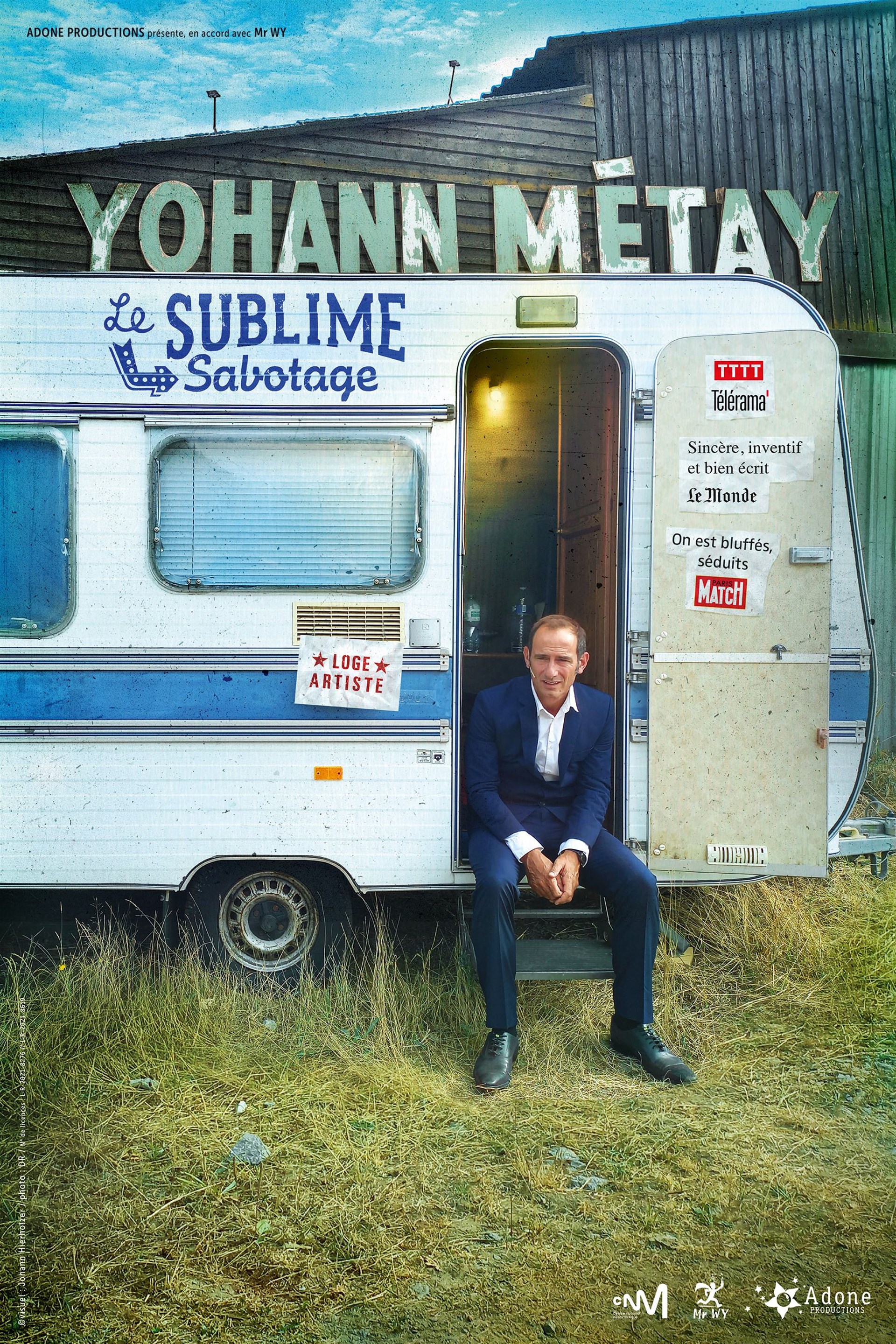 Yohann Metay dans Le sublime sabotage