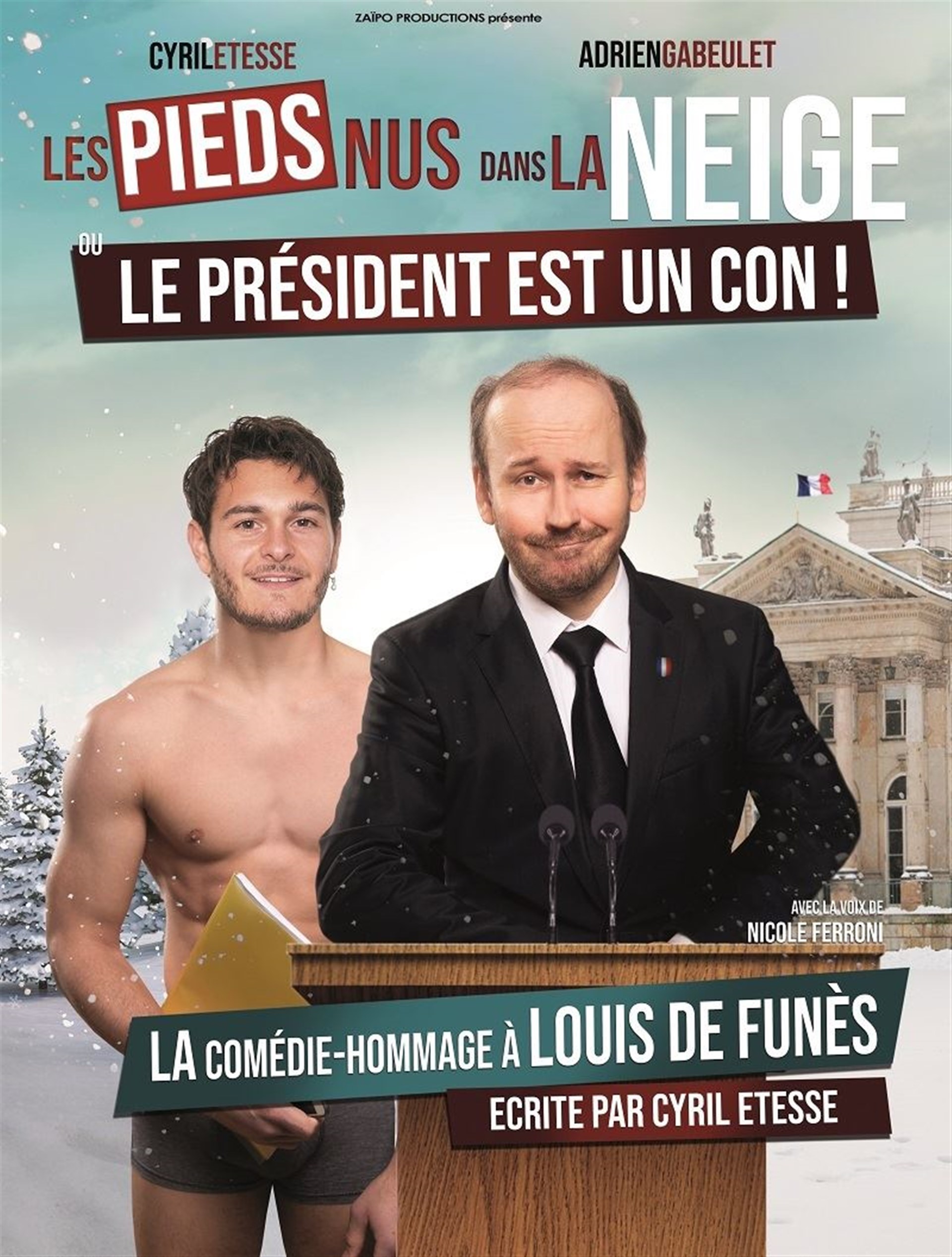 Les pieds nus dans la neige
