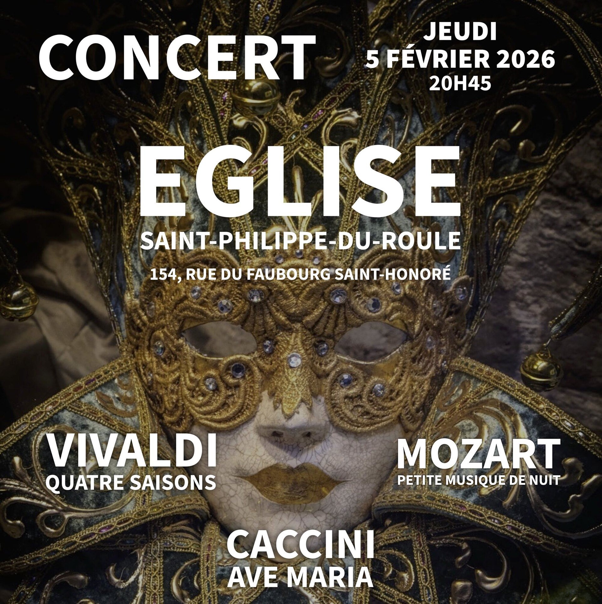 Vivaldi Mozart Caccini : L'Expérience Paris Virtuosi