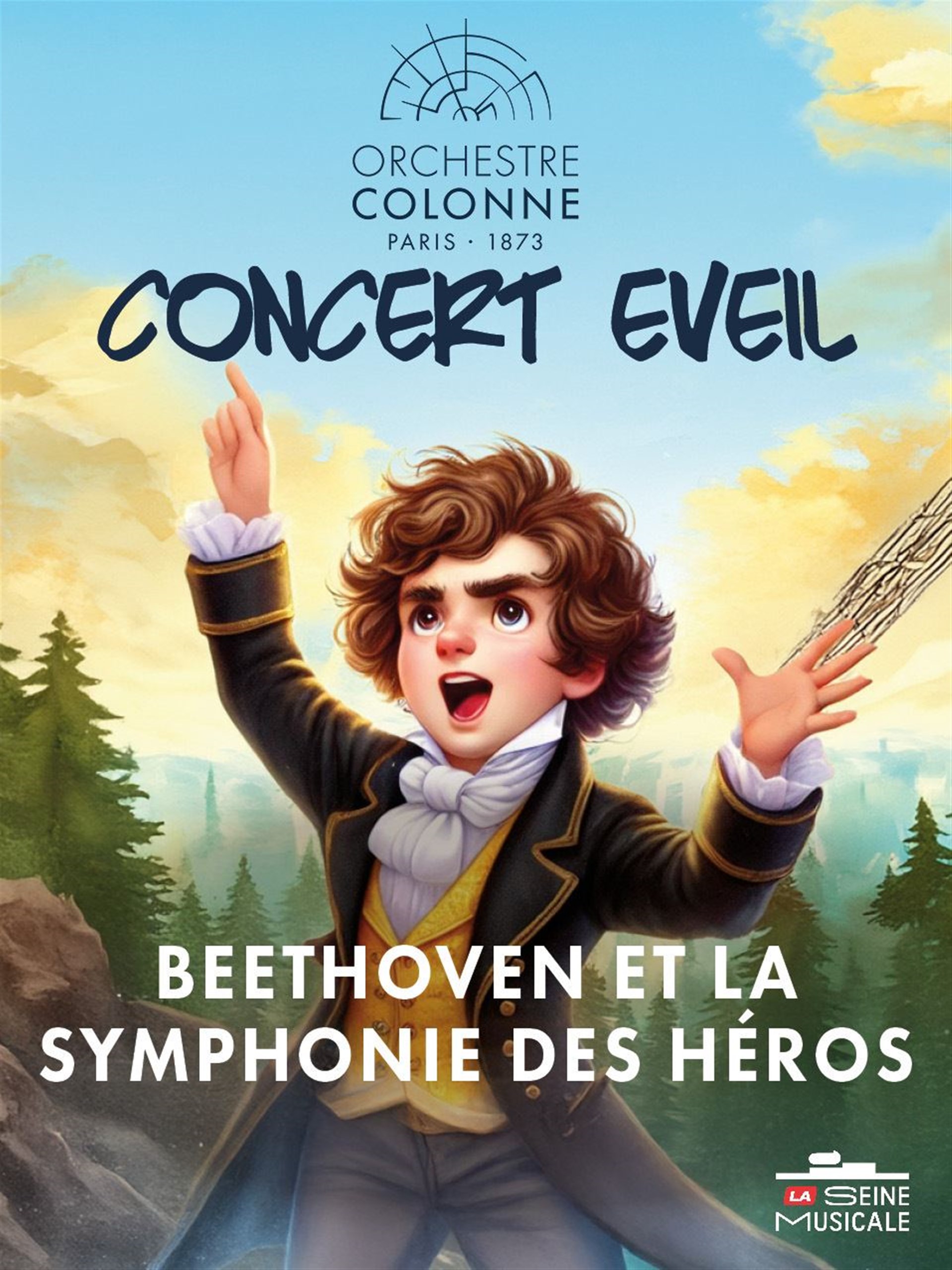 Beethoven et la symphonie des héros Par l'Orchestre Colonne