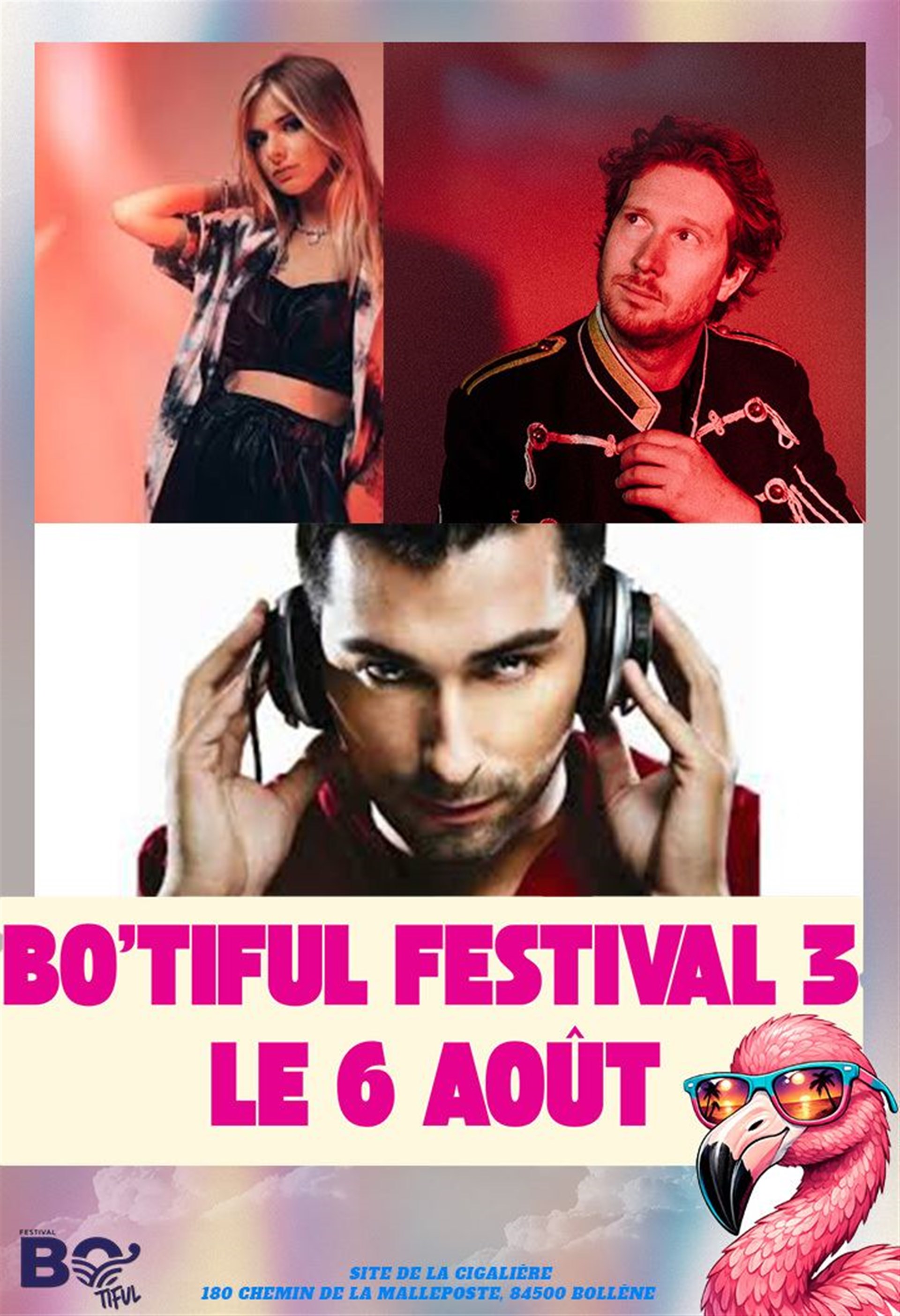 Bo'tiful Festival : Laurent Wolf, Bakermet, Venga