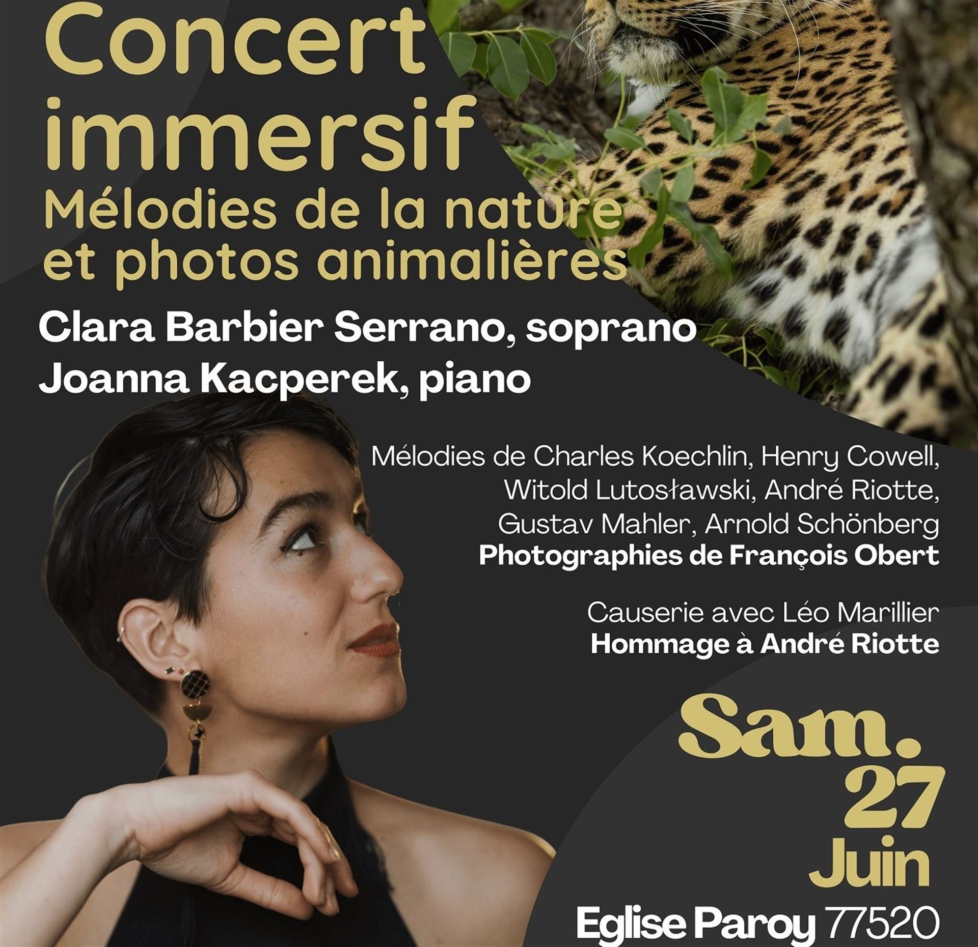 Concert immersif : Clara Barbier-Serrano, soprano et Joanna Kacperek, piano