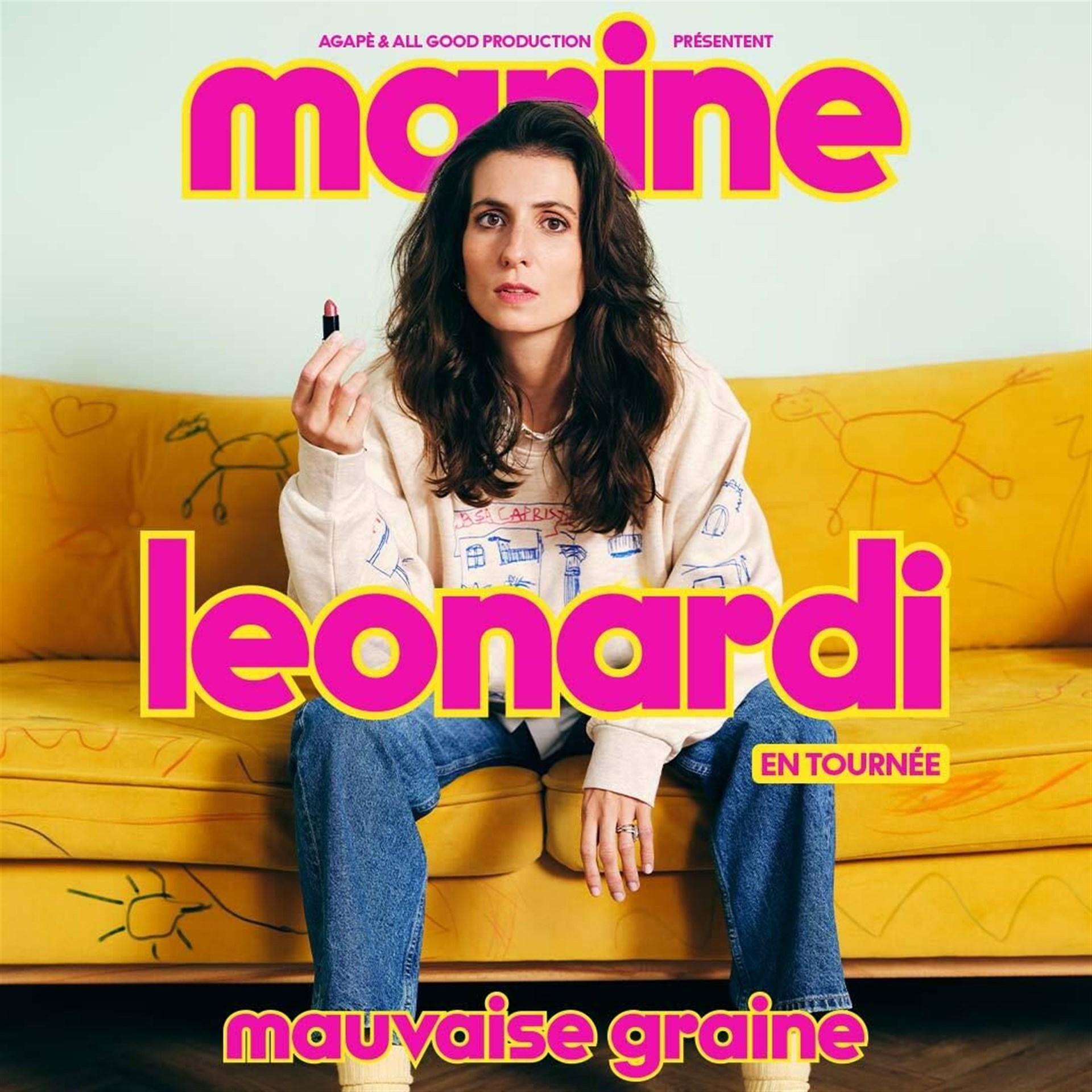 Marine Leonardi dans Mauvaise graine