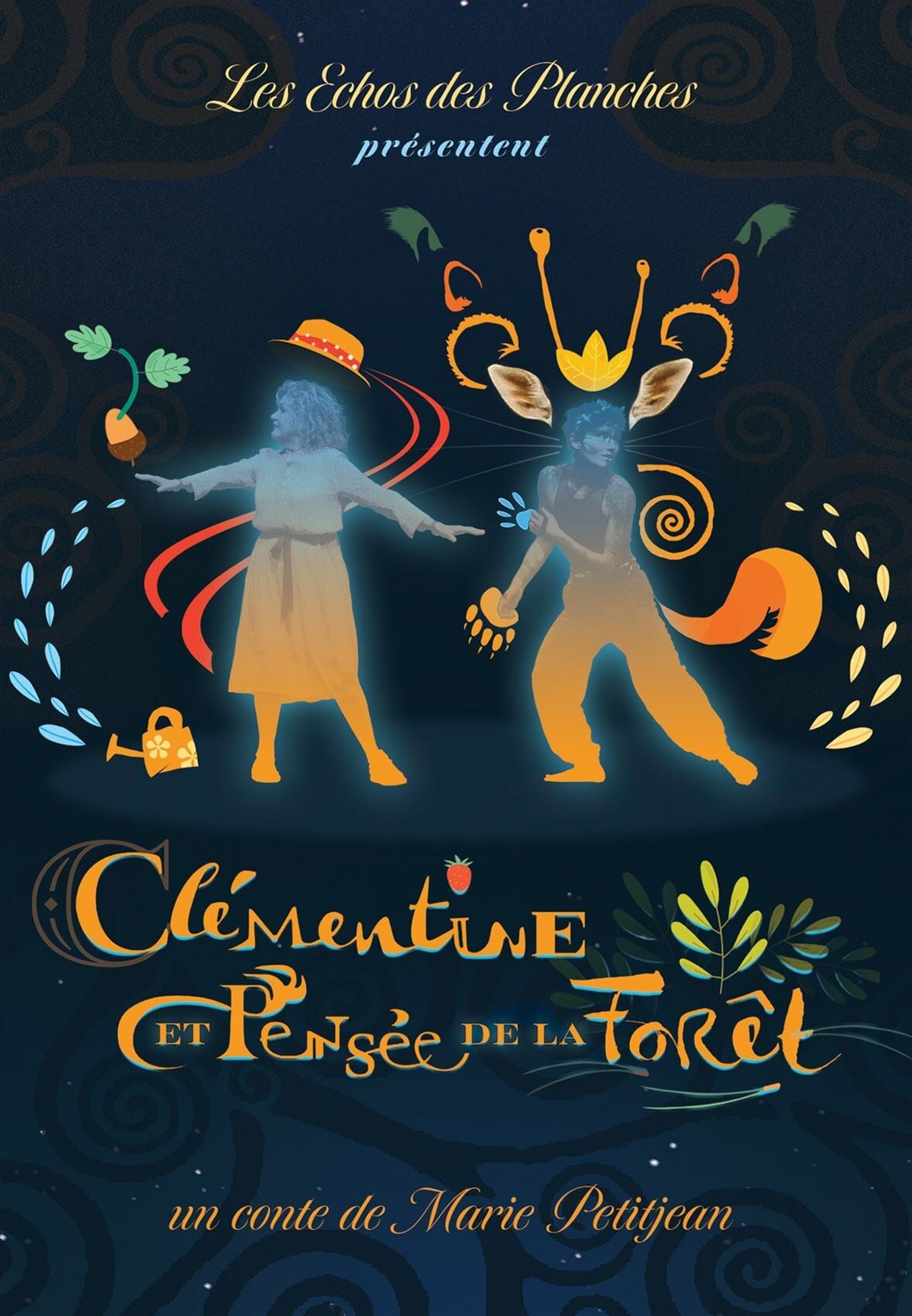 Clémentine et Pensée de la forêt