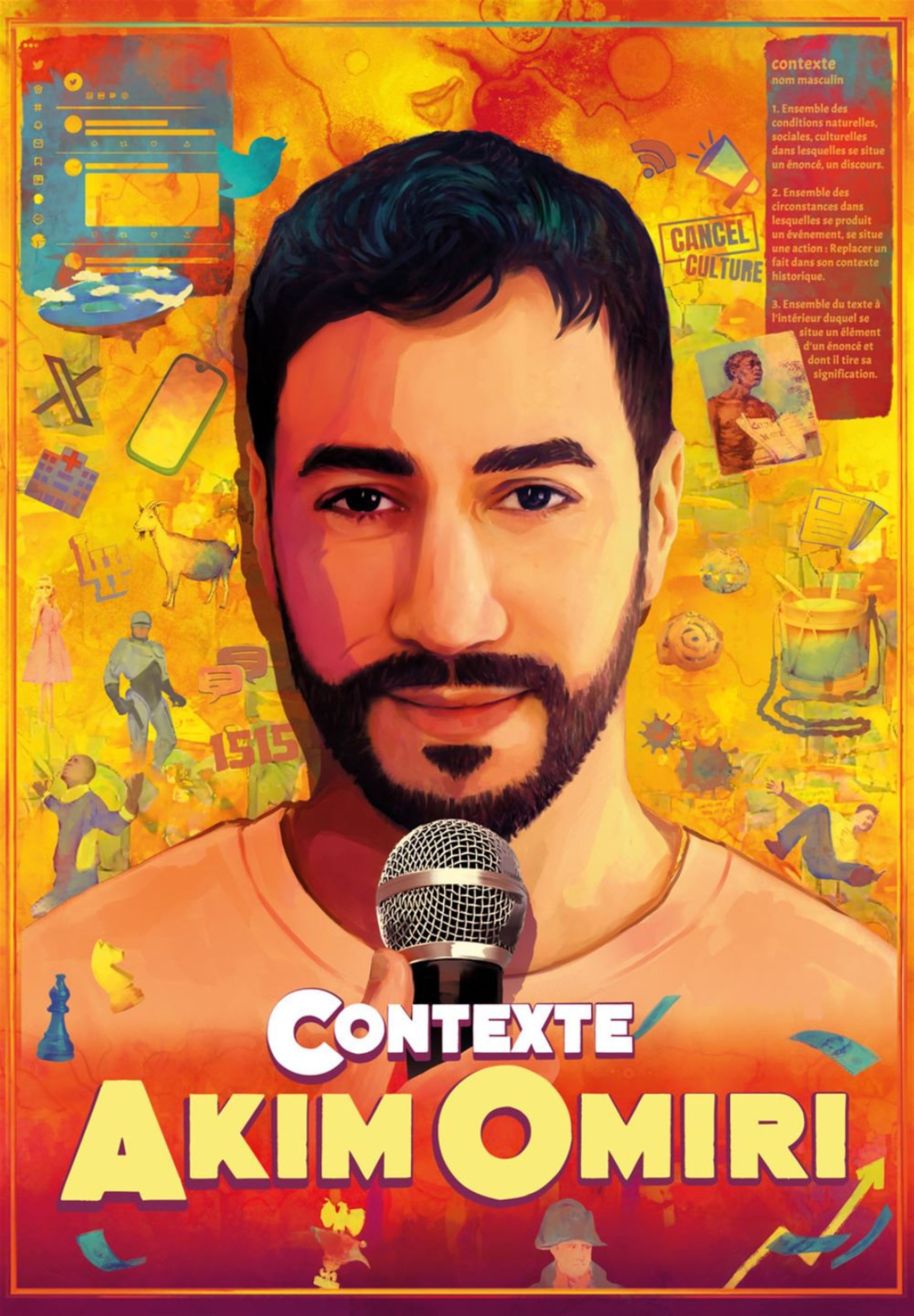 Akim Omiri dans Contexte