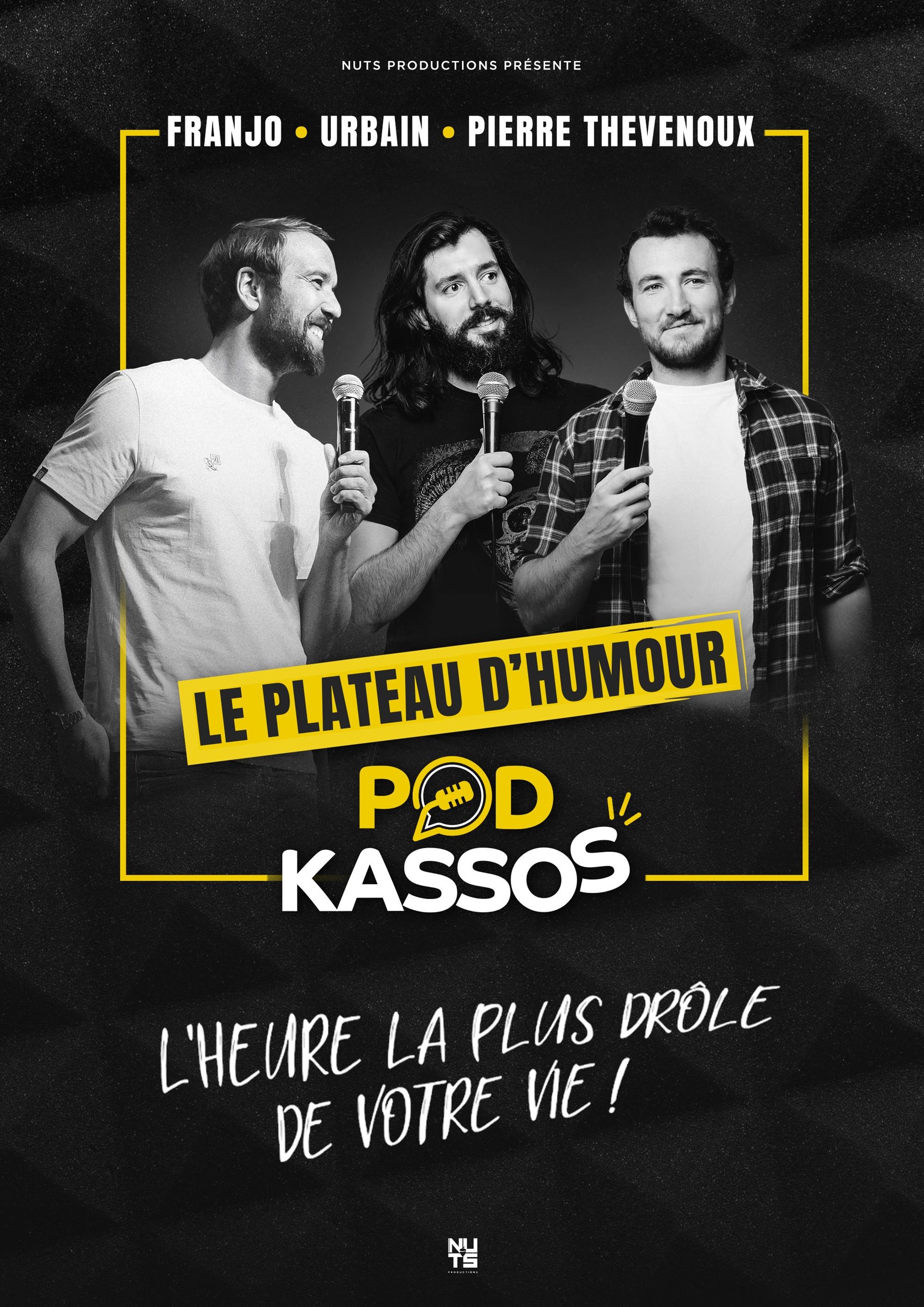 Podkassos, le podcast en live