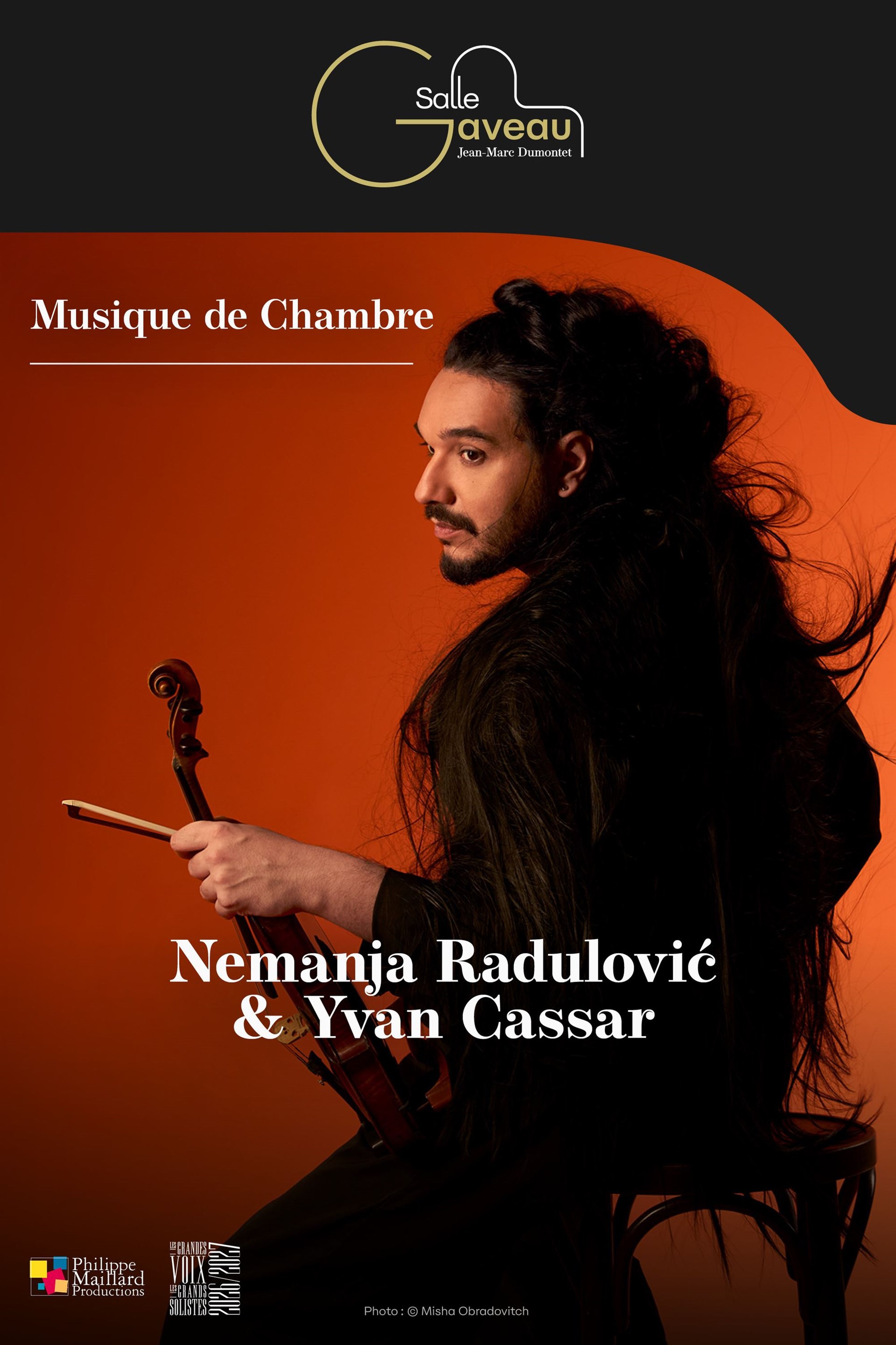 Nemanja Radulovic, violon & Yvan Cassar, piano