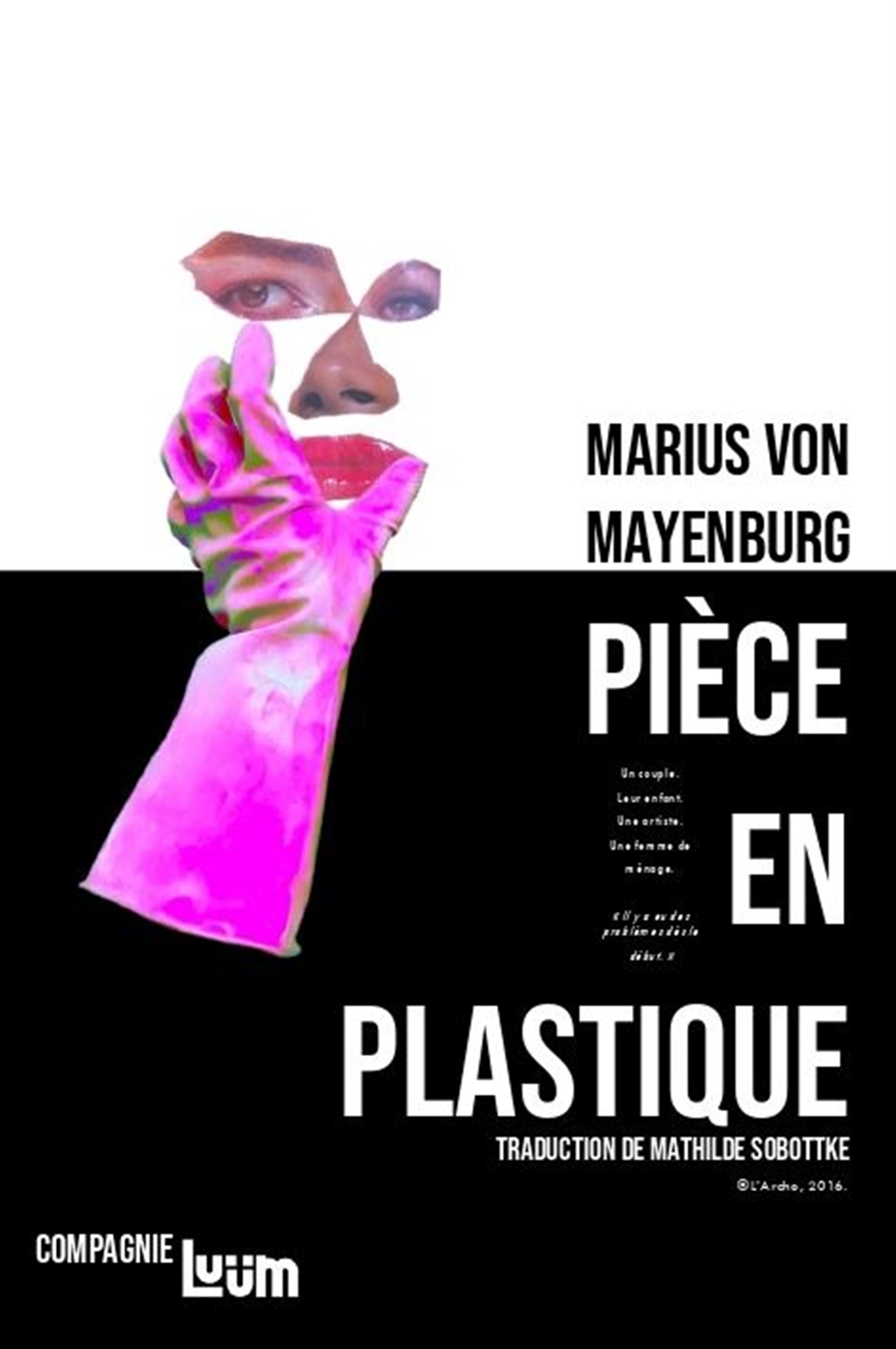Pièce en plastique