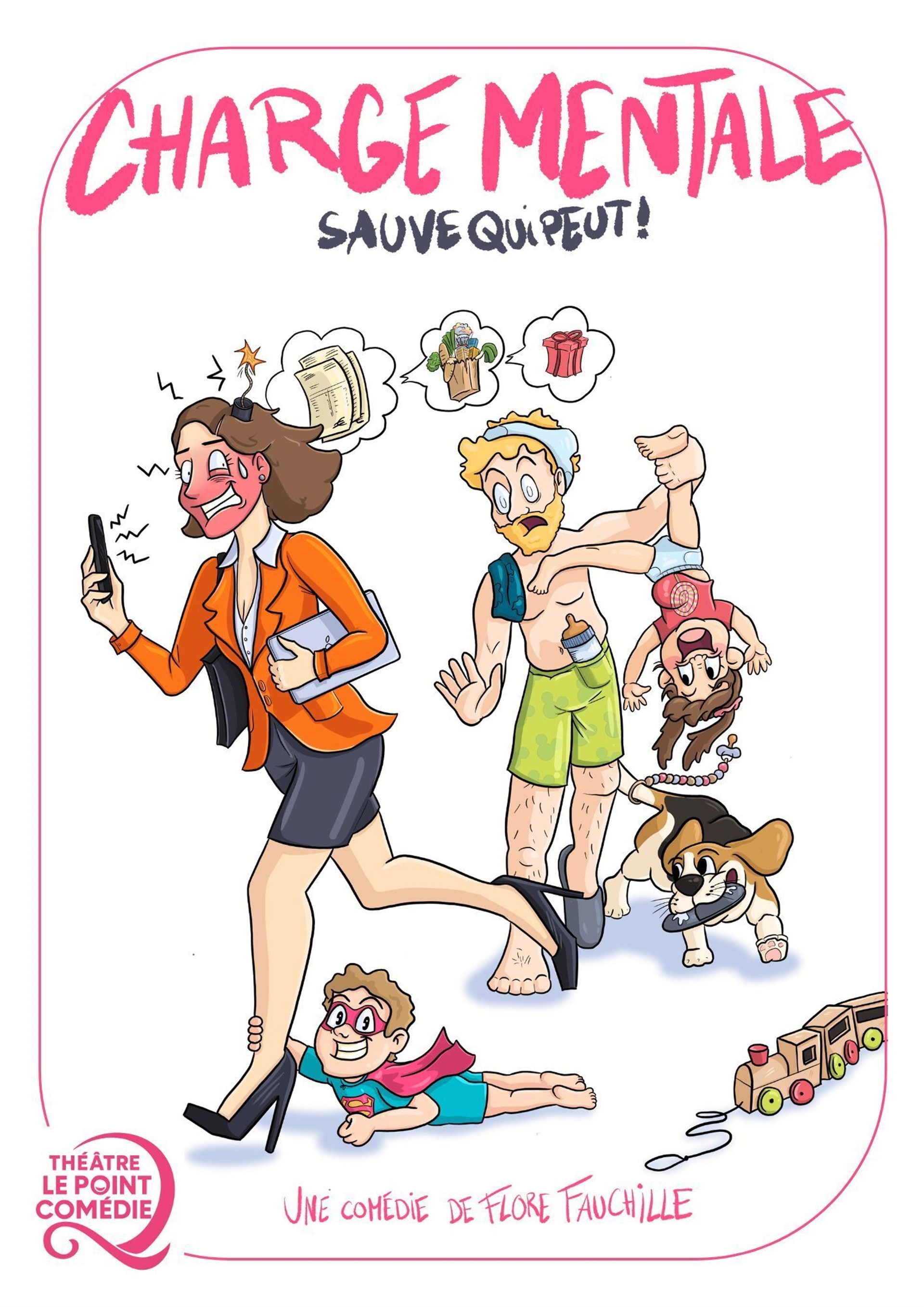 Charge mentale, sauve qui peut !