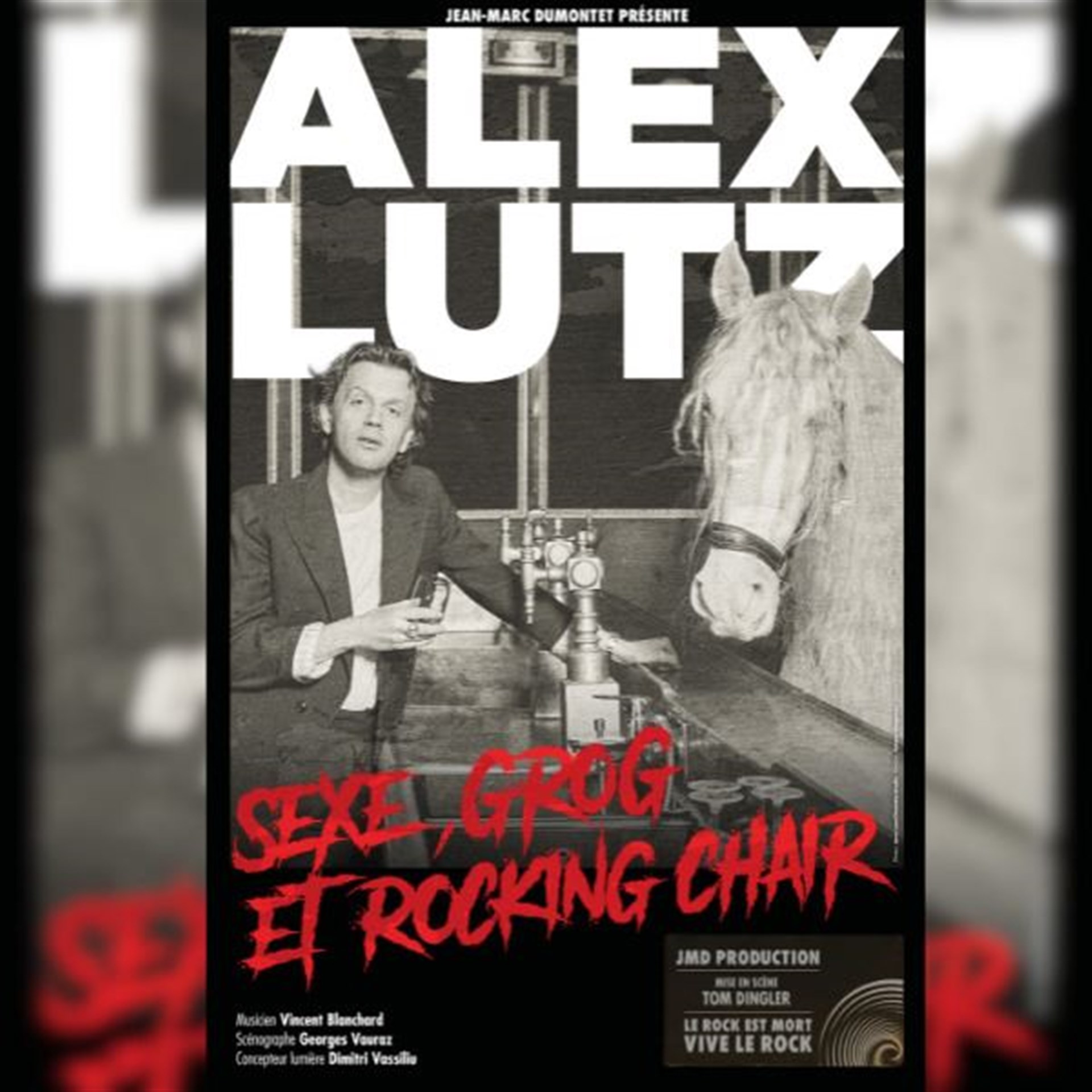 Alex Lutz dans Sexe, grog et rocking chair