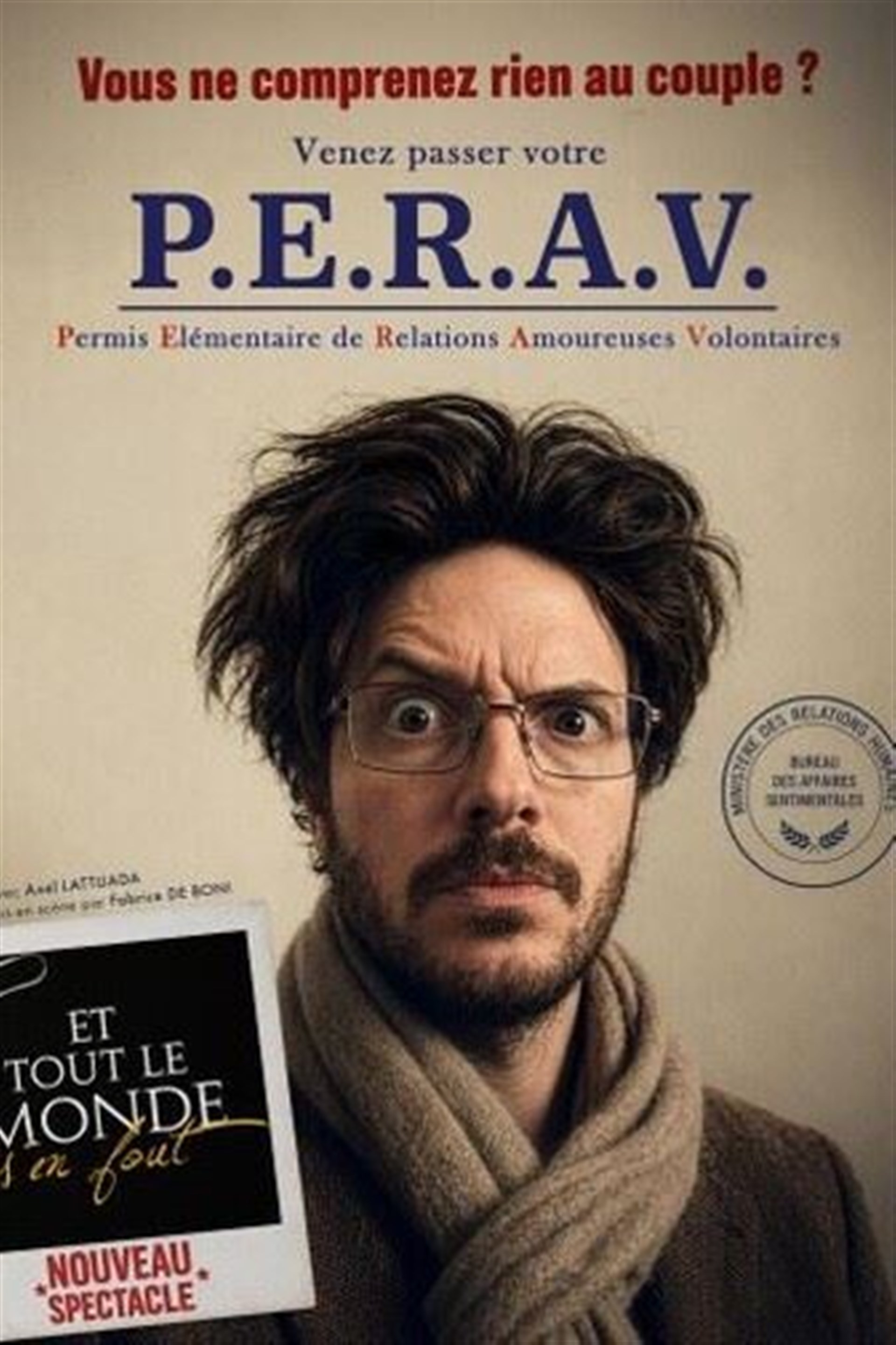 Axel Lattuada dans P.E.R.A.V