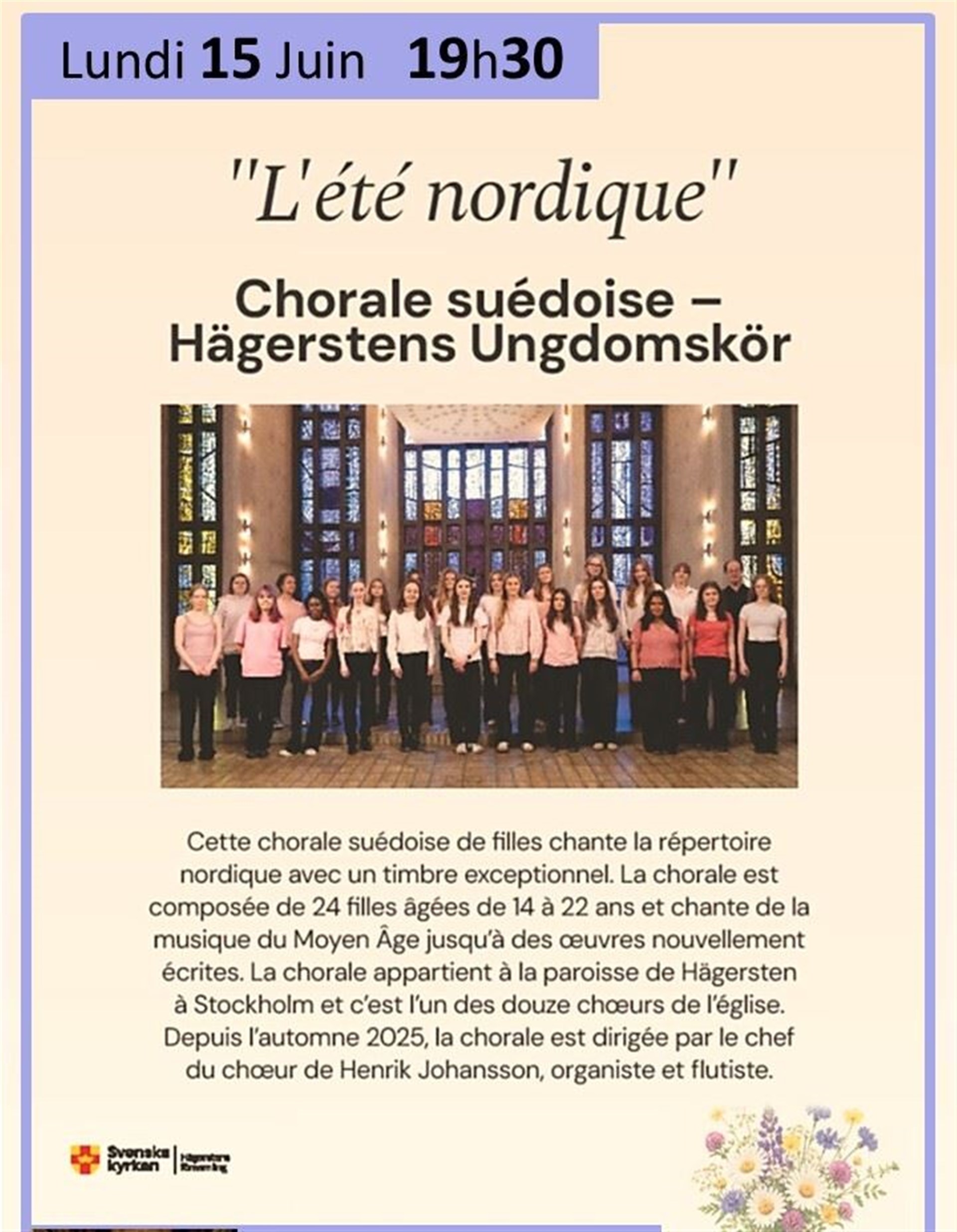 Choeur de jeunes filles venues de Stockholm