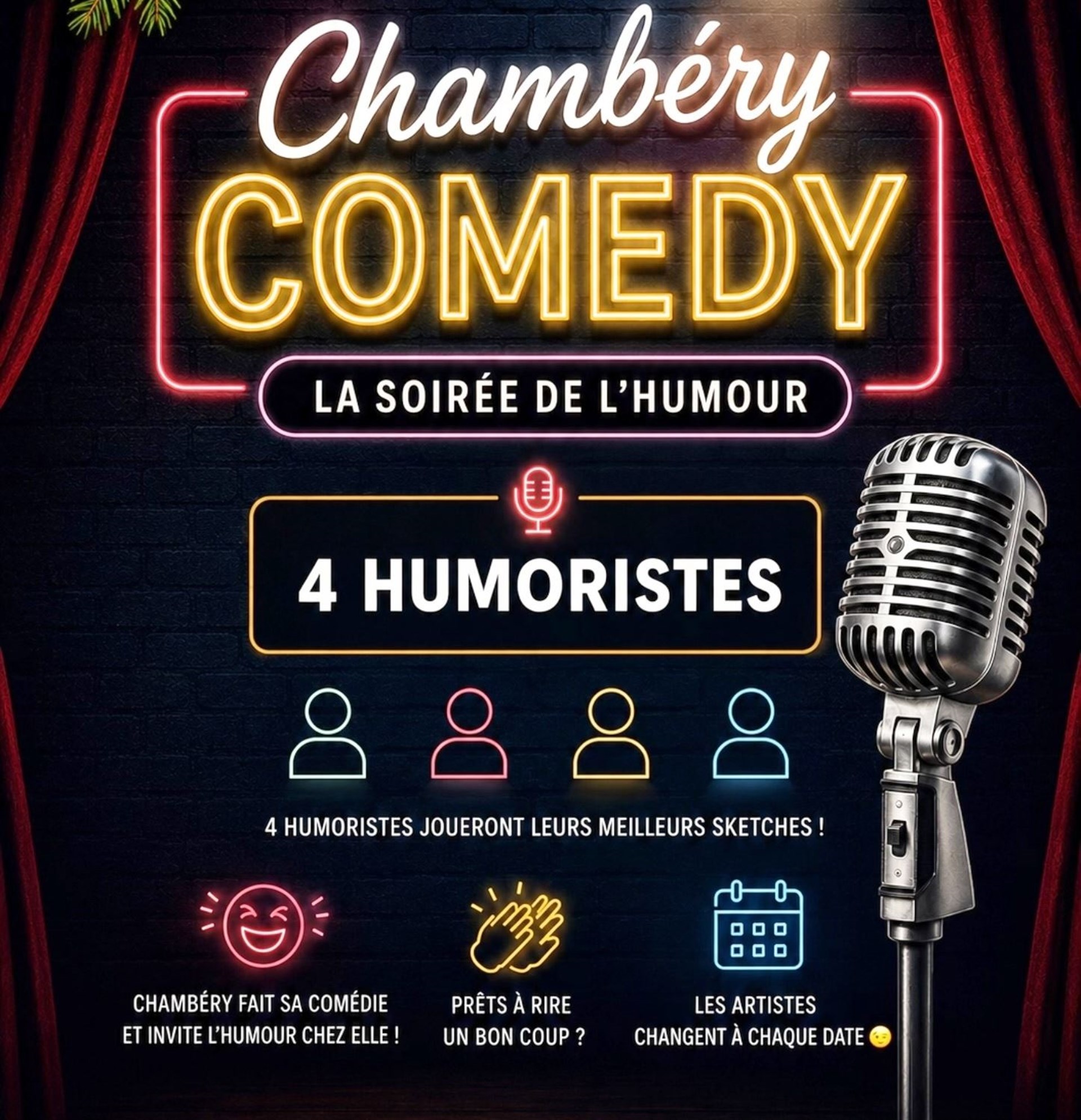 Chambéry Comedy : la soirée de l'humour