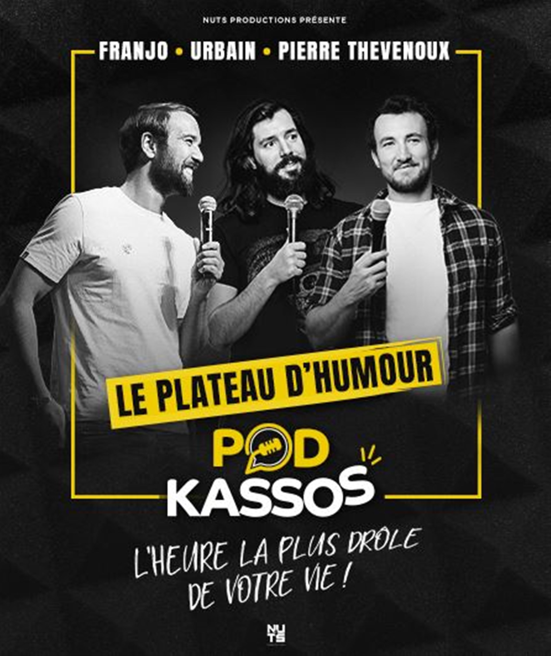 Podkassos, le podcast en live