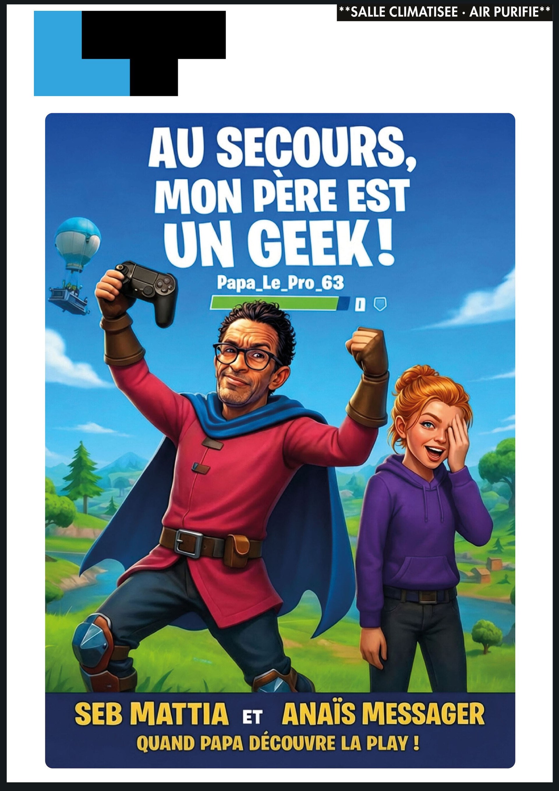 Au secours mon père est un geek