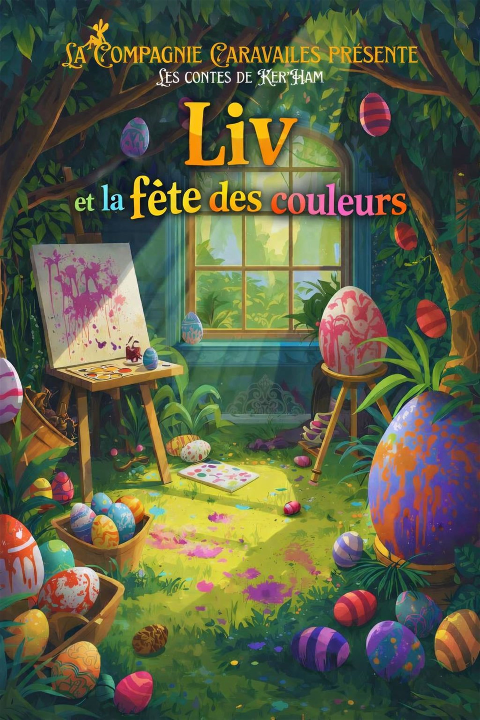 Liv et la fête des couleurs